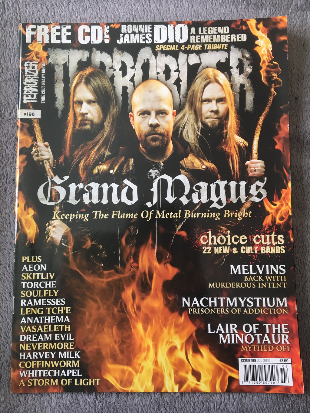 MOVING SALE: TERRORIZER magazine £1 per copy!   (201-final issue)
