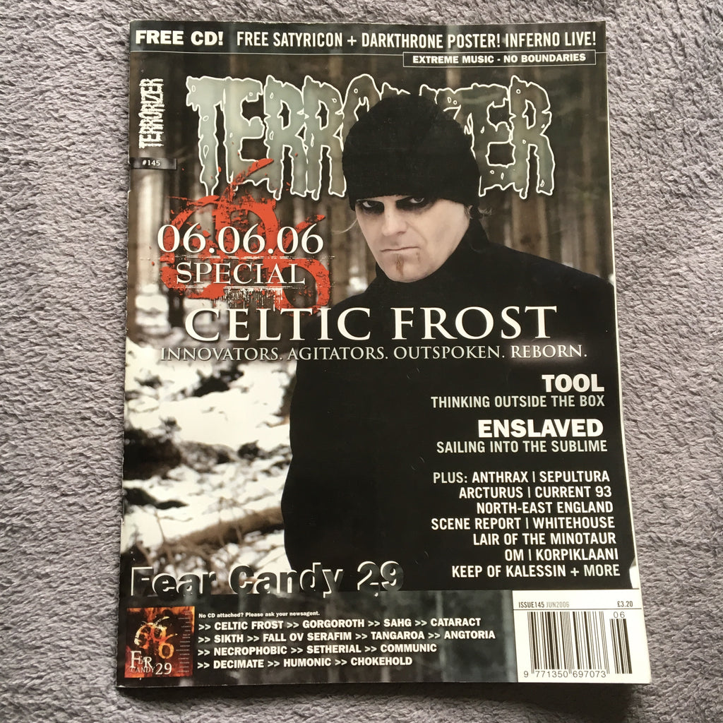 MOVING SALE: TERRORIZER magazine £1 per copy!  (issues 101-150)