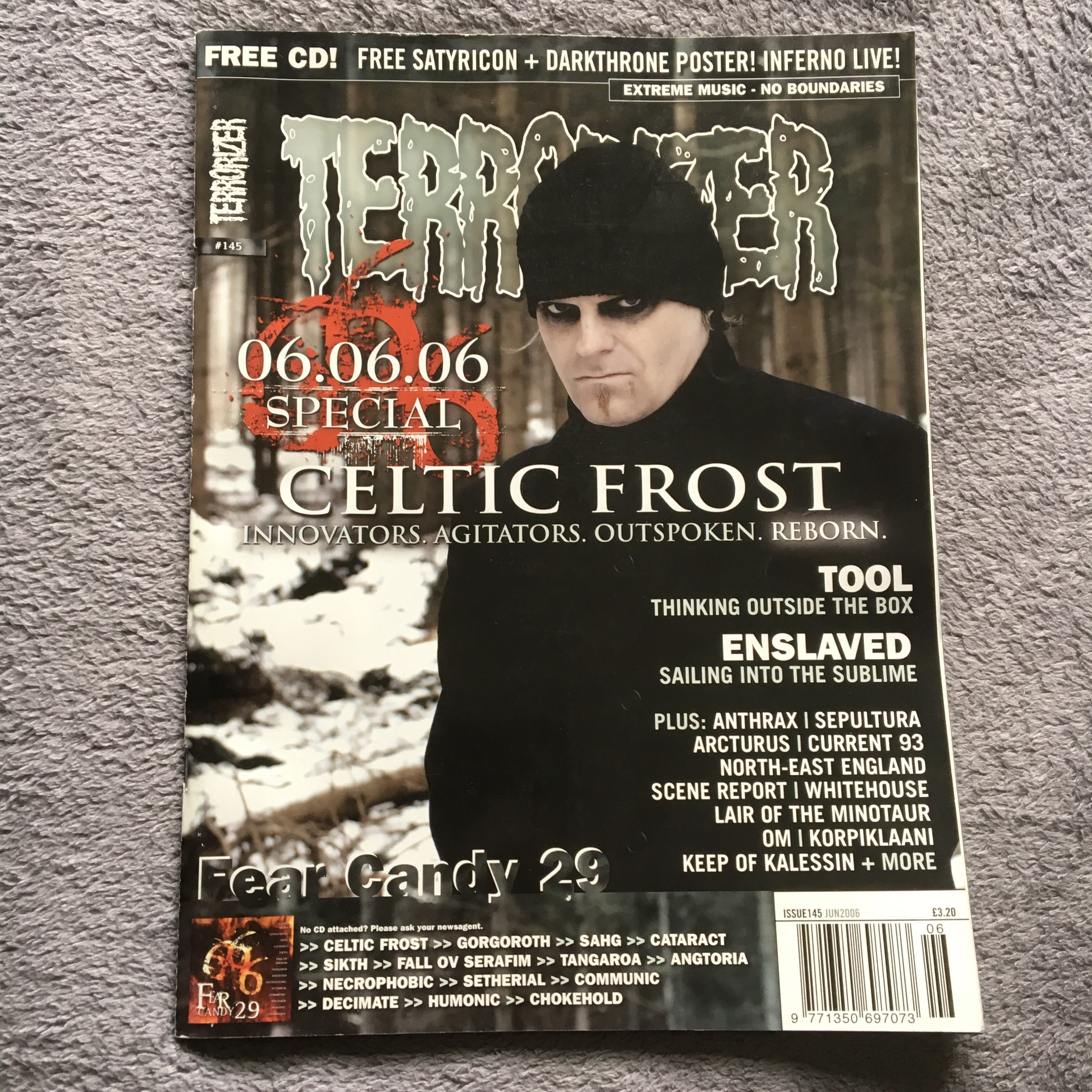 MOVING SALE: TERRORIZER magazine £1 per copy!  (issues 101-150)