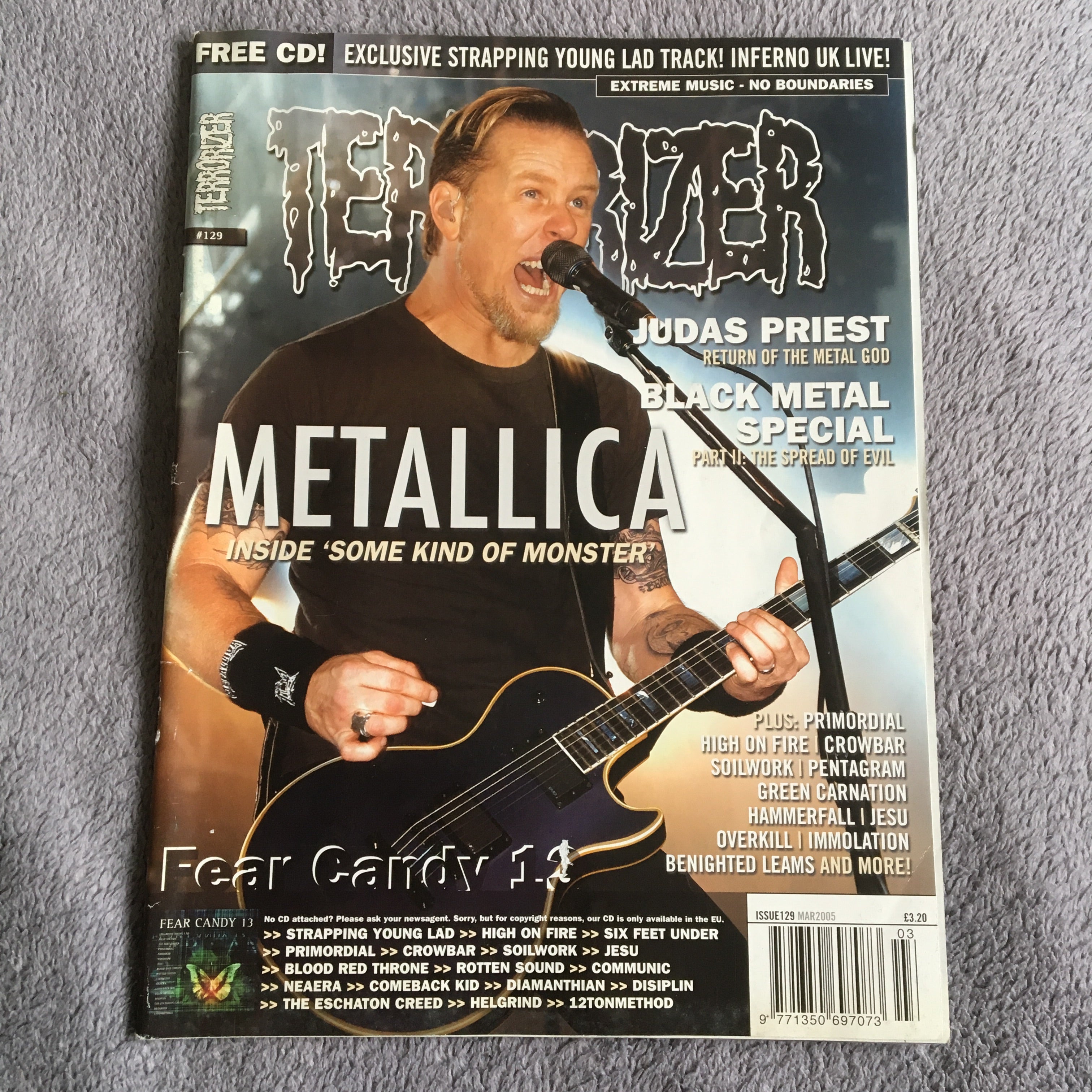 MOVING SALE: TERRORIZER magazine £1 per copy!   (issues 150-200)