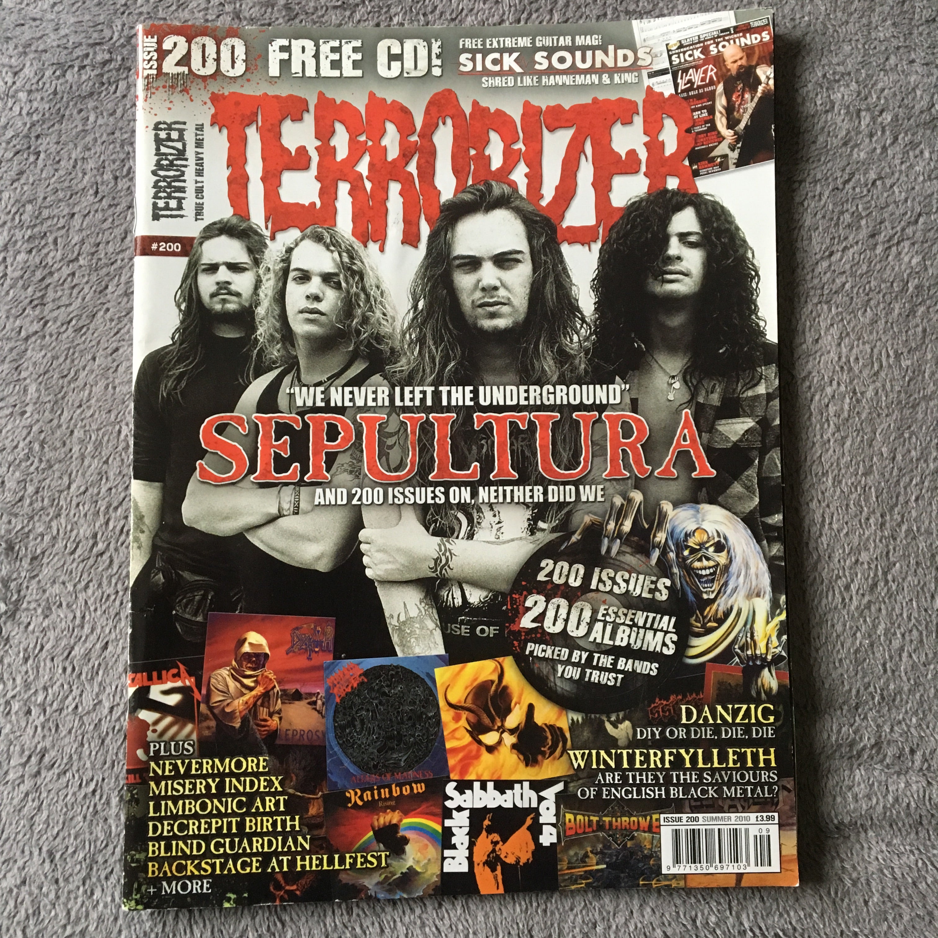 MOVING SALE: TERRORIZER magazine £1 per copy!   (issues 150-200)