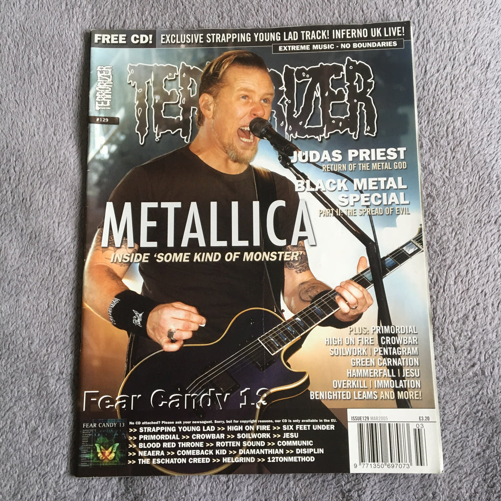 MOVING SALE: TERRORIZER magazine £1 per copy!  (issues 101-150)