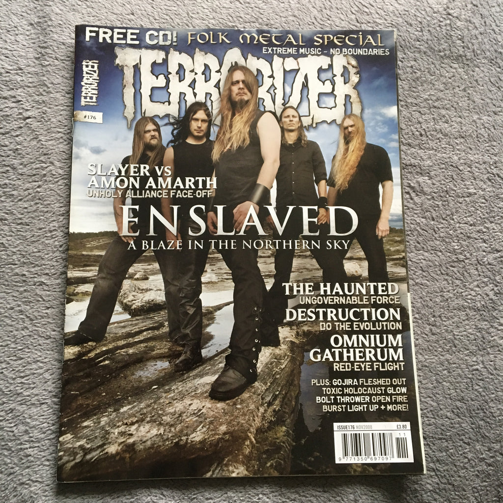 MOVING SALE: TERRORIZER magazine £1 per copy!   (issues 150-200)