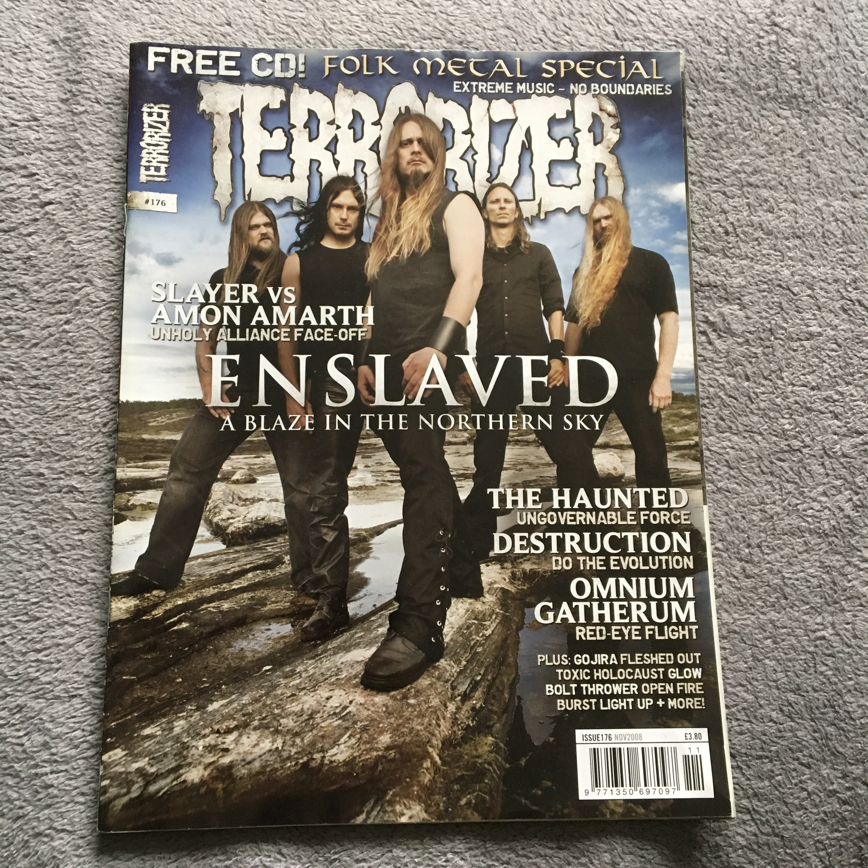 MOVING SALE: TERRORIZER magazine £1 per copy!   (issues 150-200)
