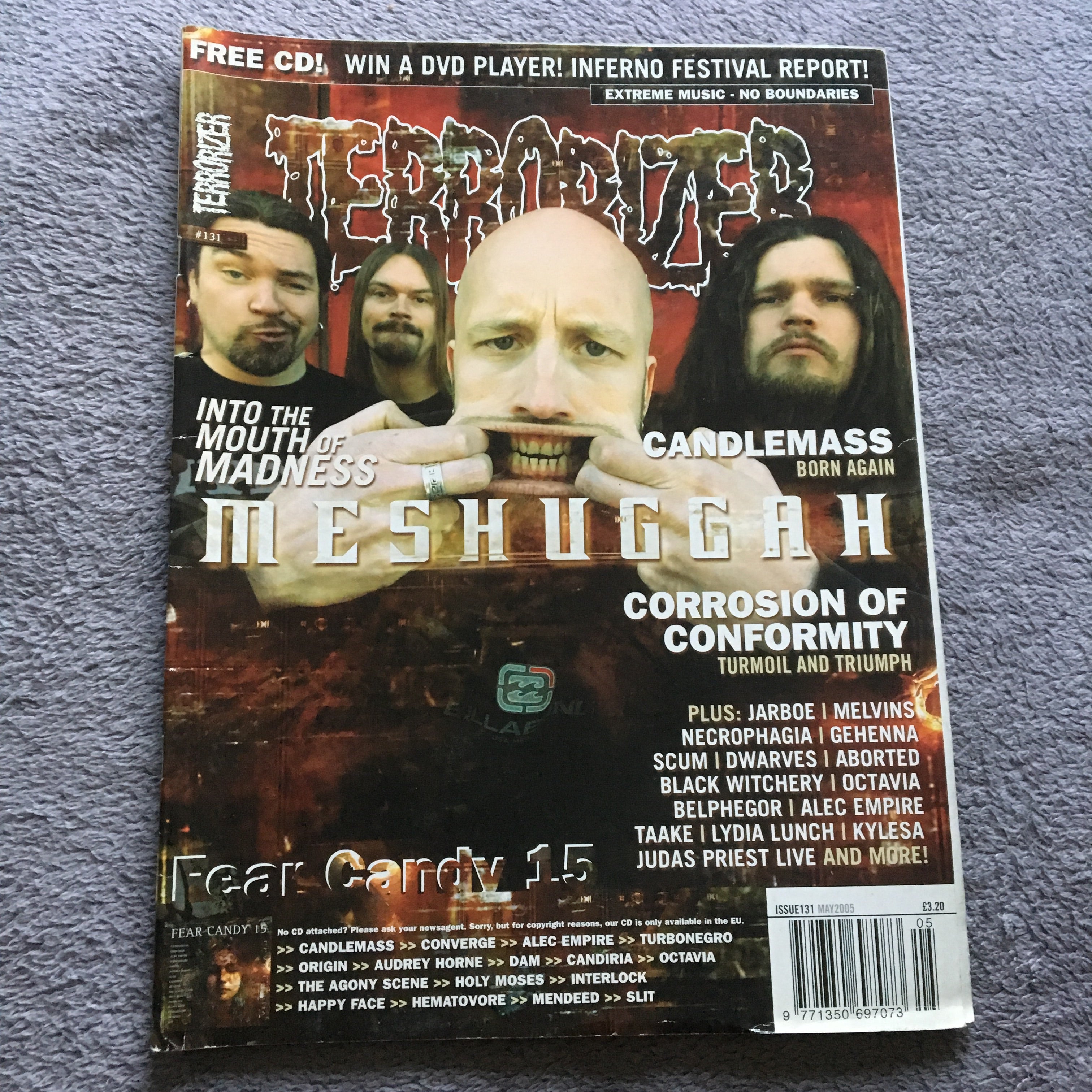 MOVING SALE: TERRORIZER magazine £1 per copy!   (issues 150-200)