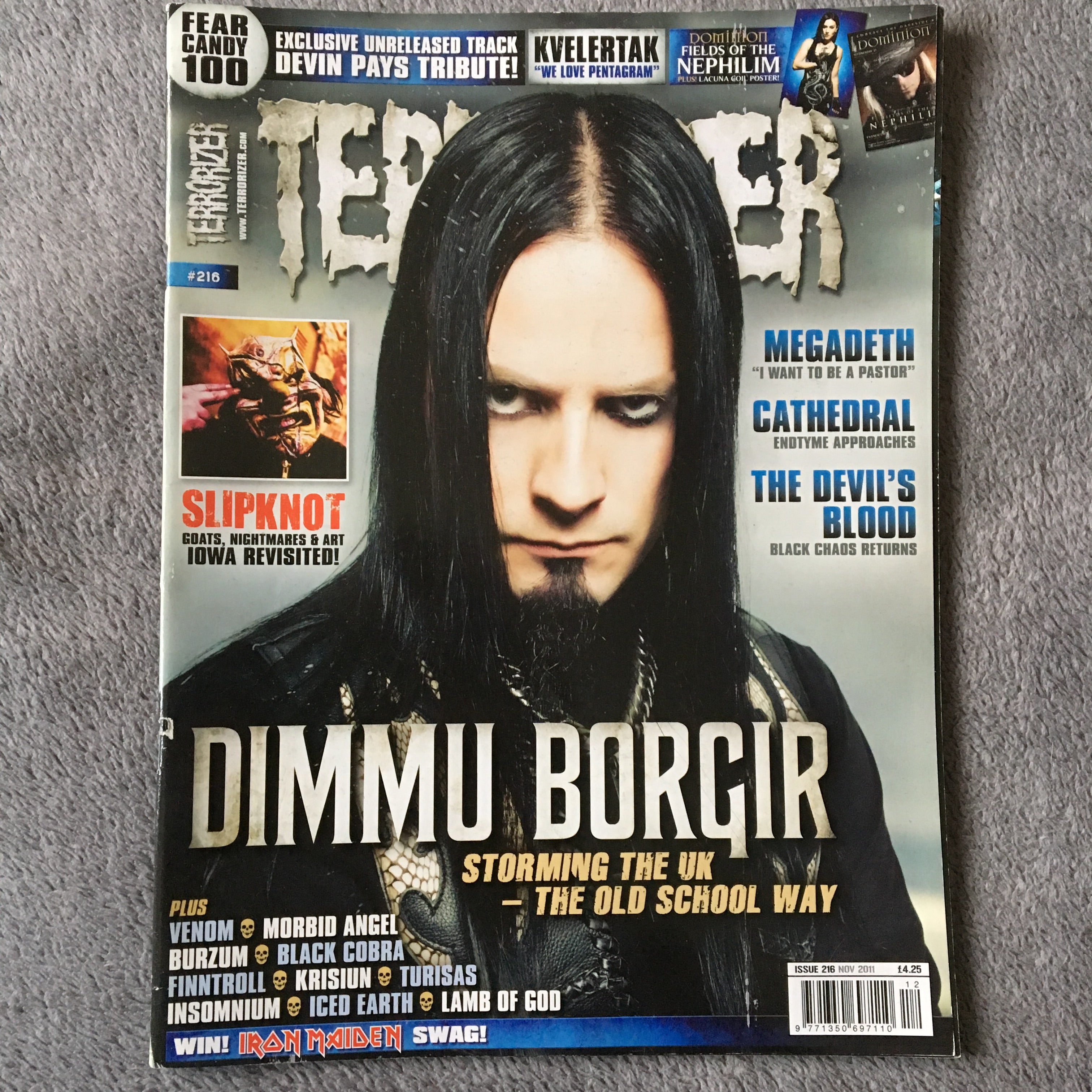 MOVING SALE: TERRORIZER magazine £1 per copy!   (201-final issue)