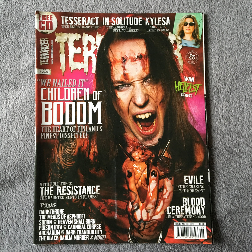 MOVING SALE: TERRORIZER magazine £1 per copy!   (201-final issue)