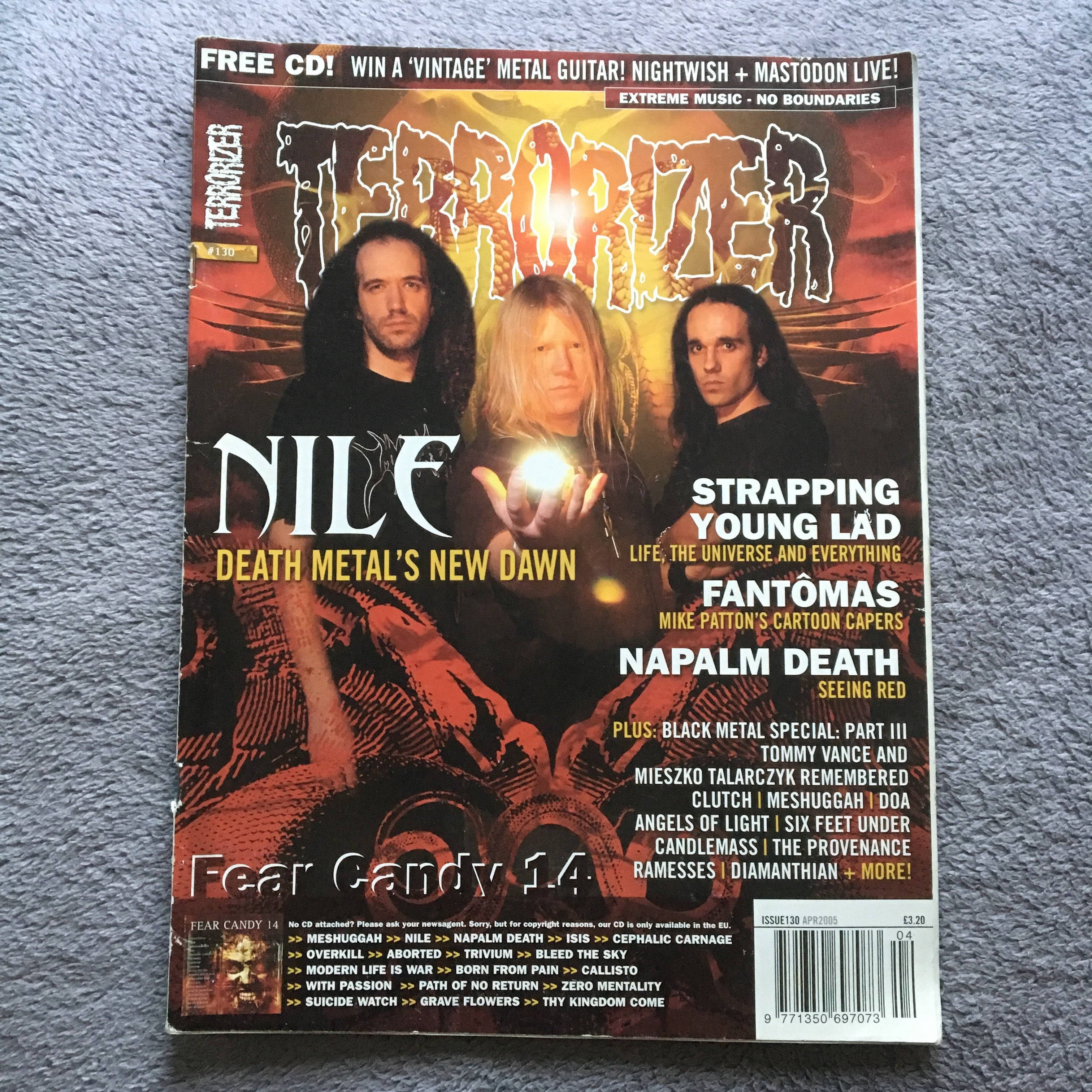 MOVING SALE: TERRORIZER magazine £1 per copy!   (issues 150-200)