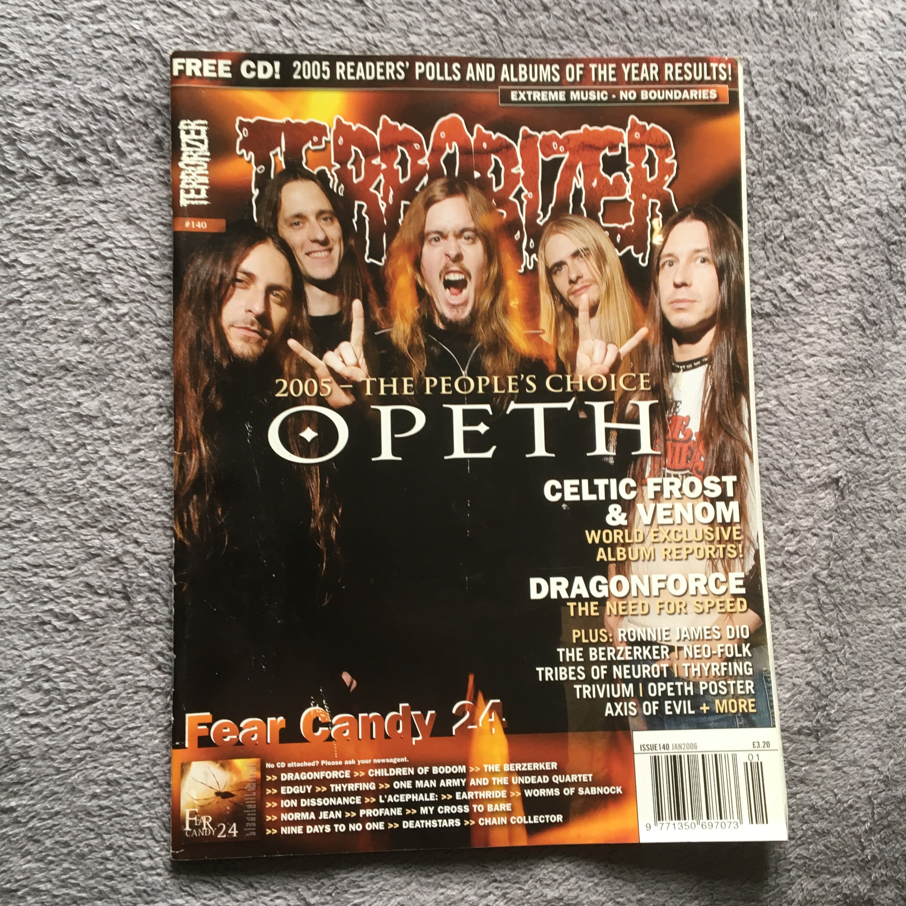 MOVING SALE: TERRORIZER magazine £1 per copy!   (issues 150-200)