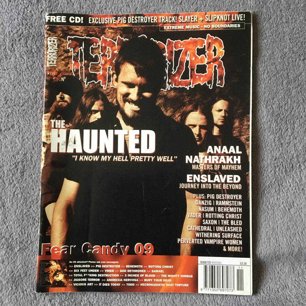 MOVING SALE: TERRORIZER magazine £1 per copy!   (issues 150-200)
