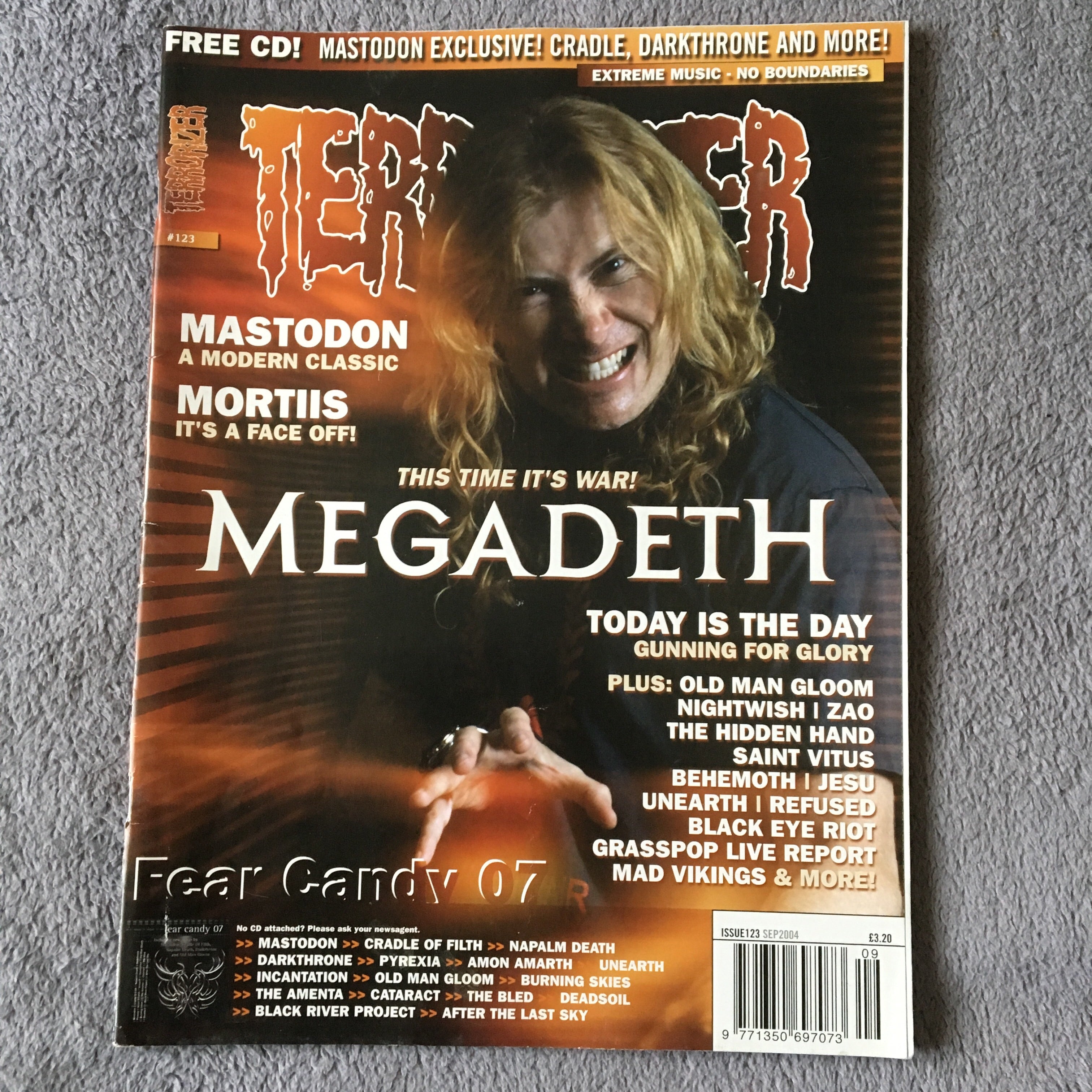 MOVING SALE: TERRORIZER magazine £1 per copy!  (issues 101-150)