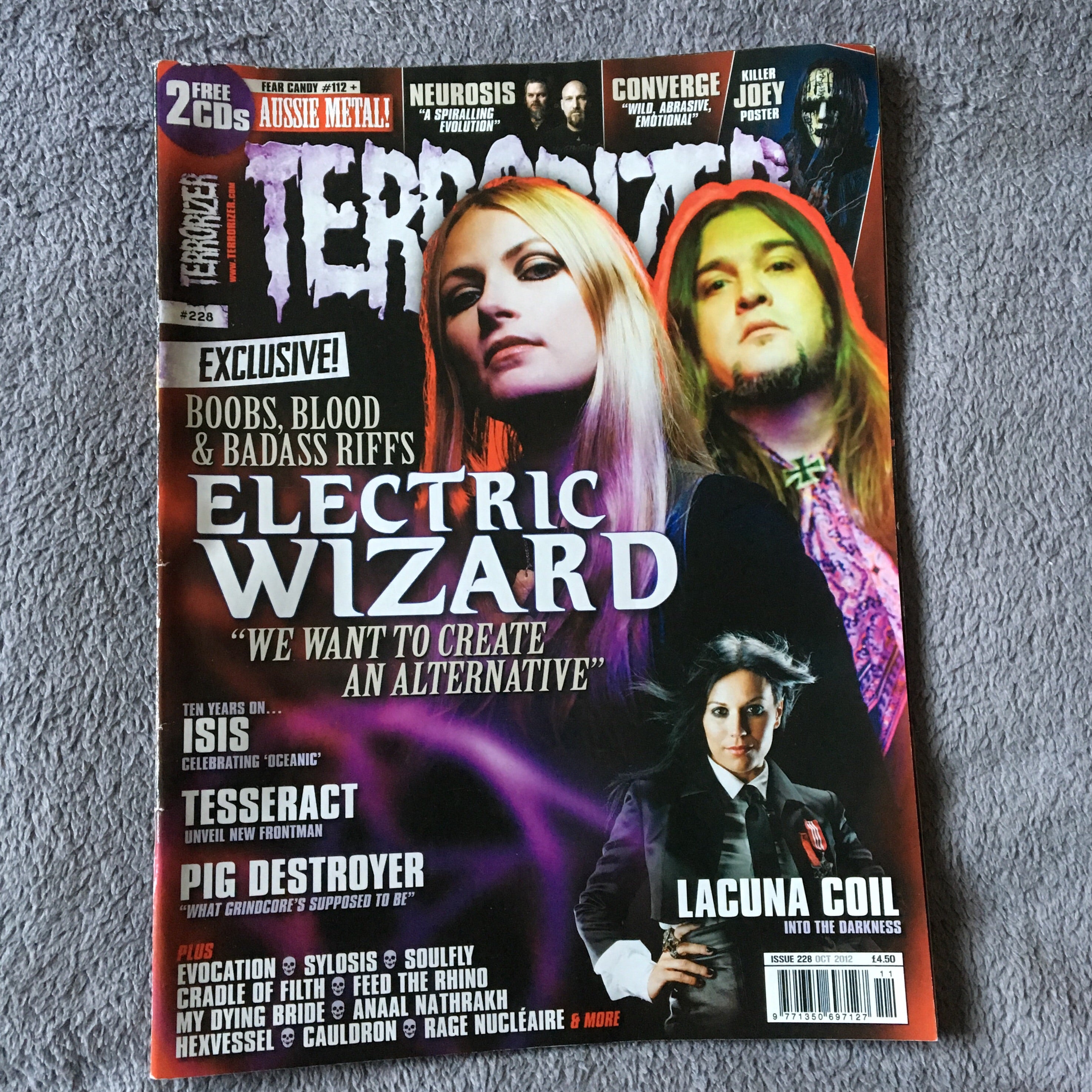 MOVING SALE: TERRORIZER magazine £1 per copy!   (201-final issue)