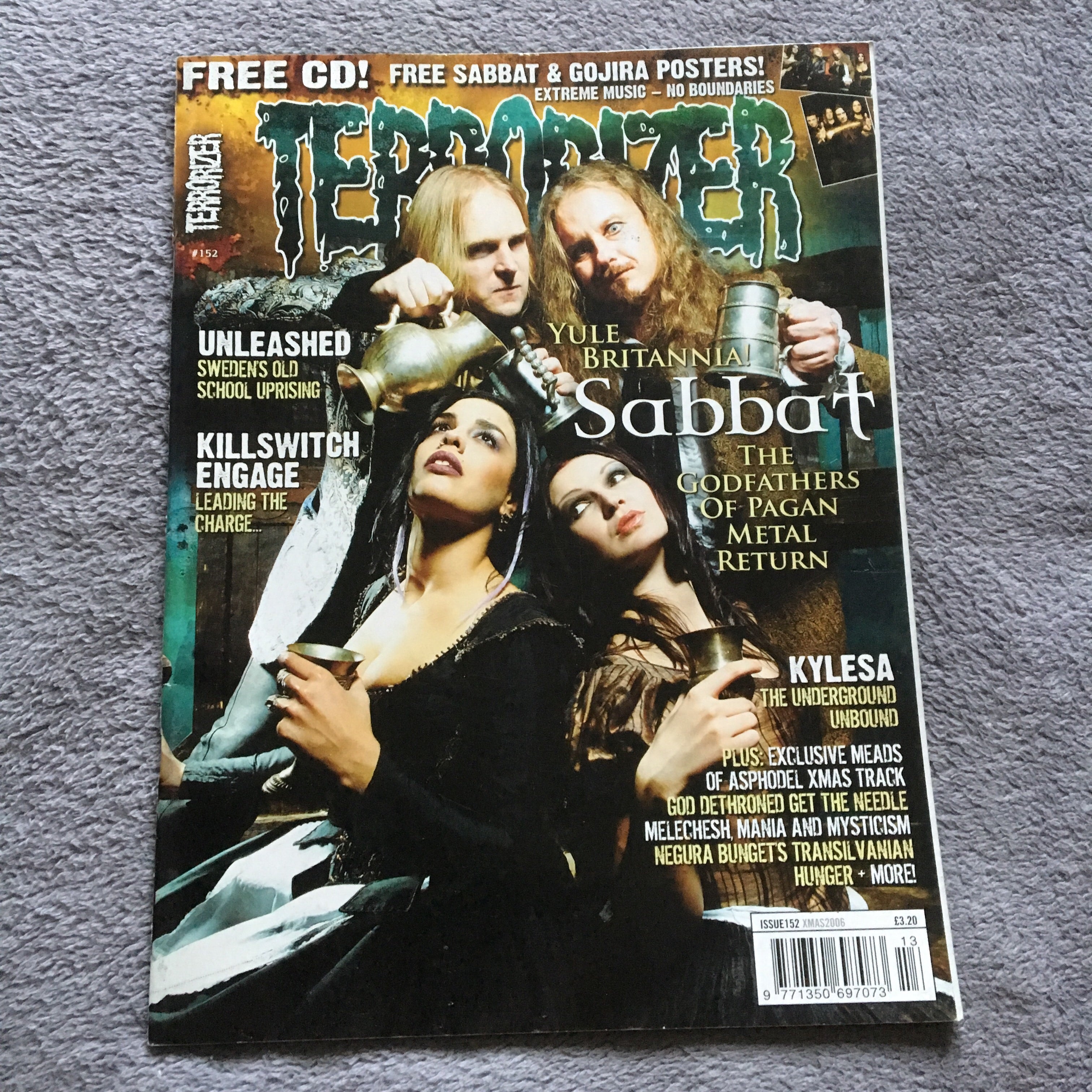MOVING SALE: TERRORIZER magazine £1 per copy!  (issues 101-150)