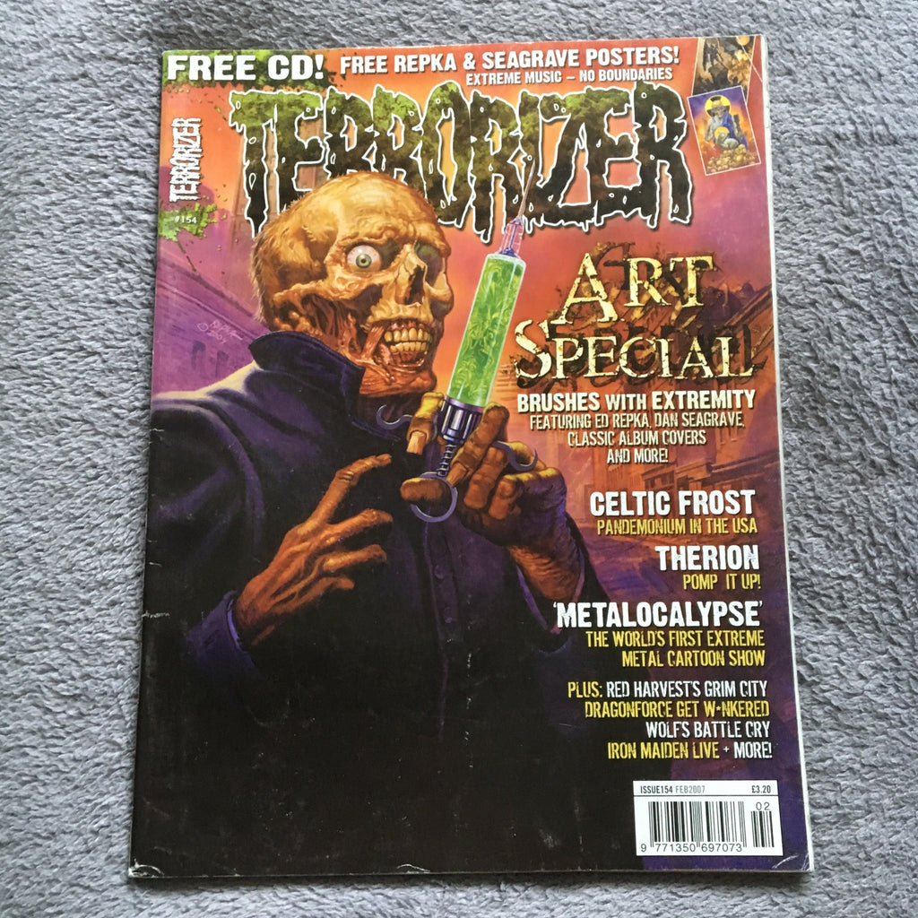 MOVING SALE: TERRORIZER magazine £1 per copy!  (issues 101-150)