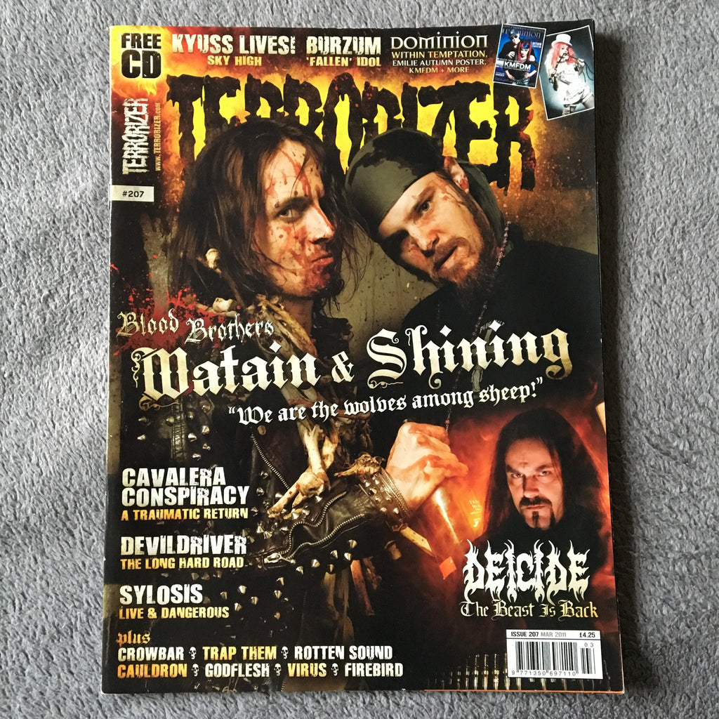 MOVING SALE: TERRORIZER magazine £1 per copy!   (201-final issue)