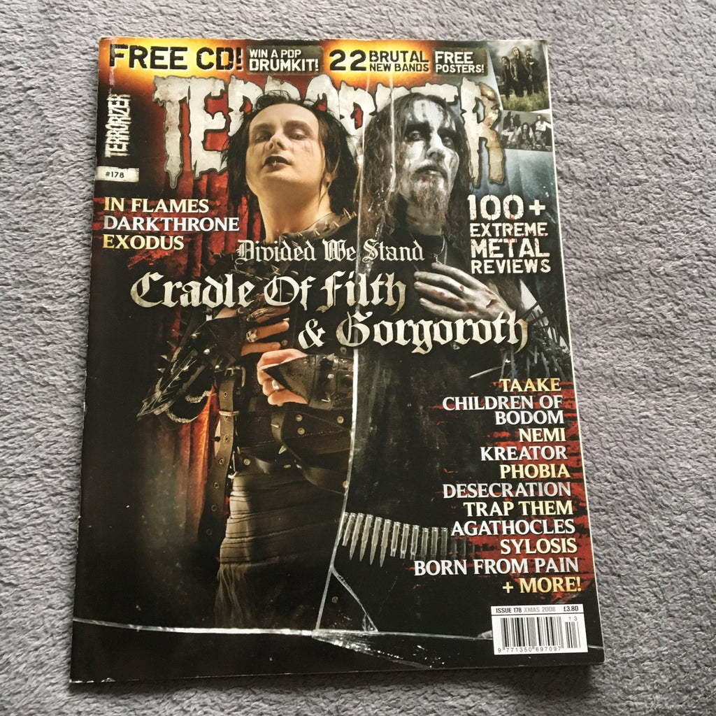 MOVING SALE: TERRORIZER magazine £1 per copy!  (issues 101-150)