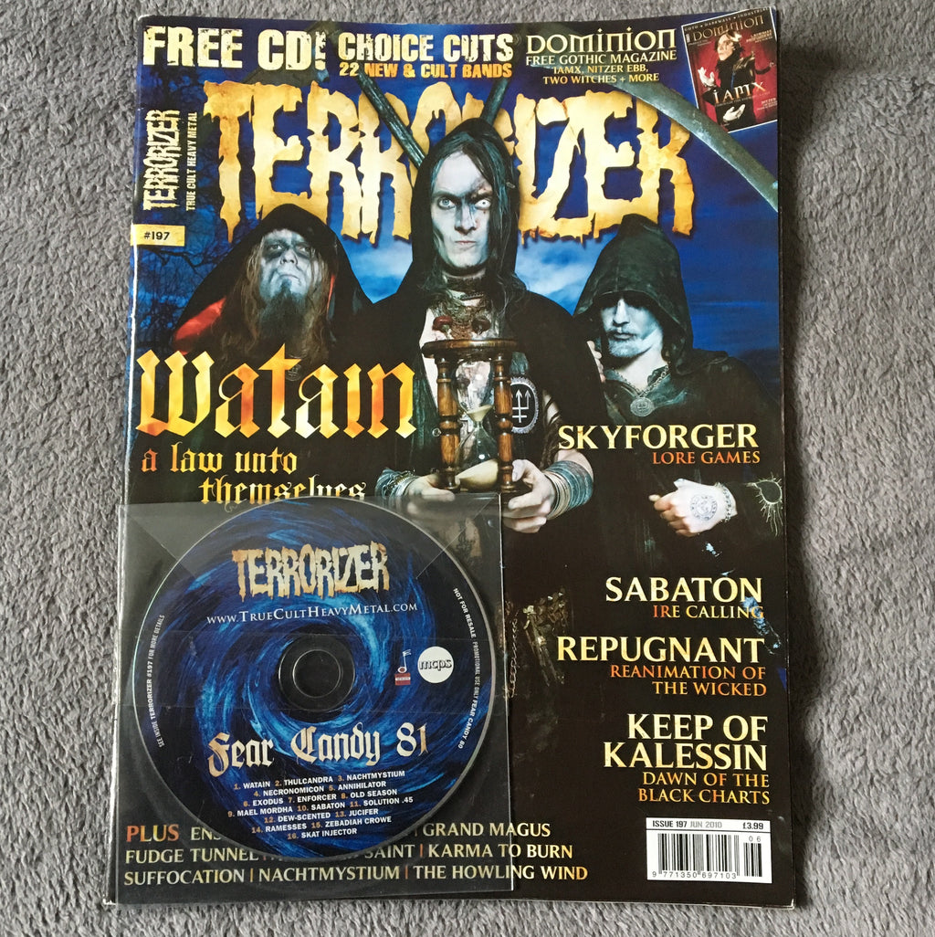 MOVING SALE: TERRORIZER magazine £1 per copy!   (issues 150-200)