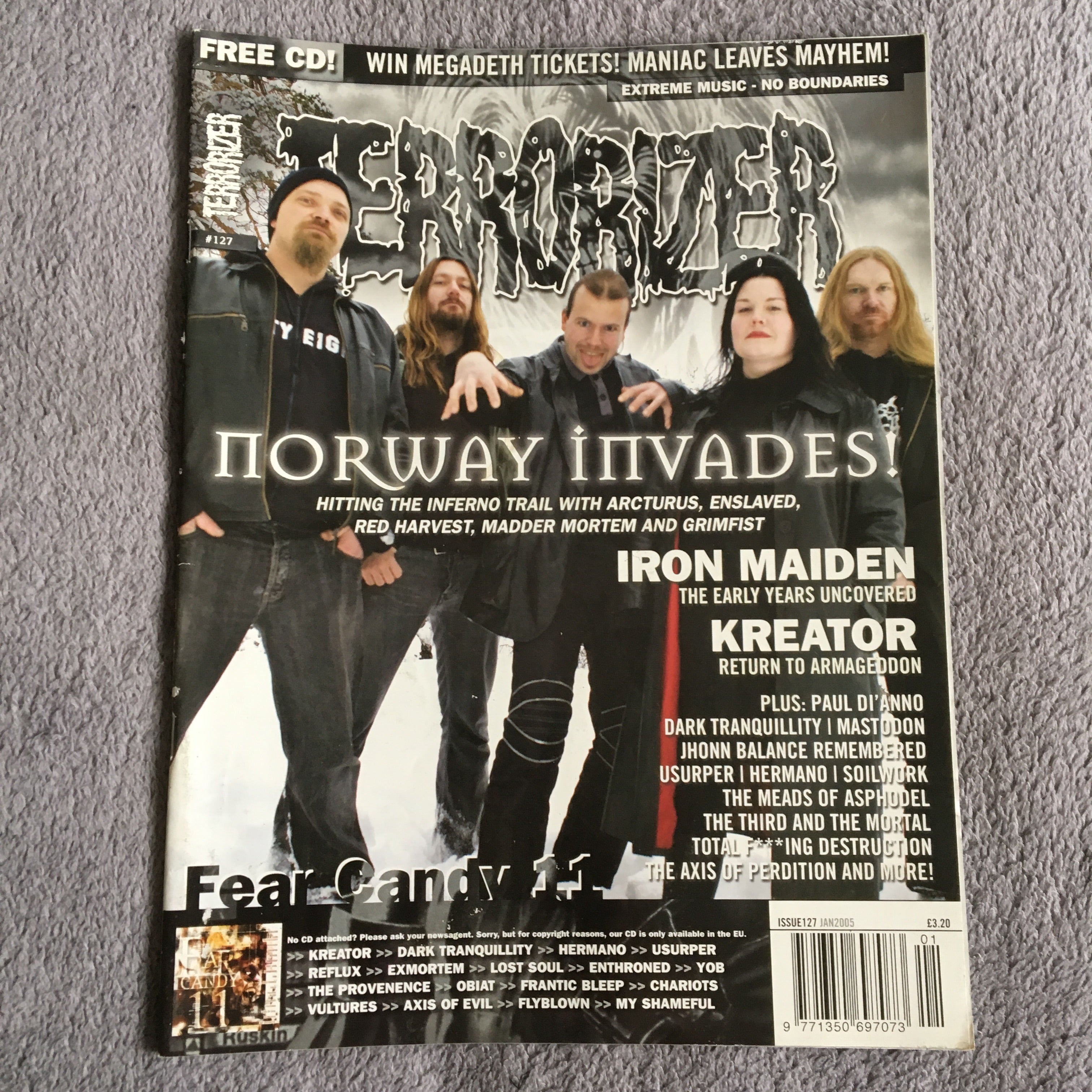 MOVING SALE: TERRORIZER magazine £1 per copy!   (issues 150-200)