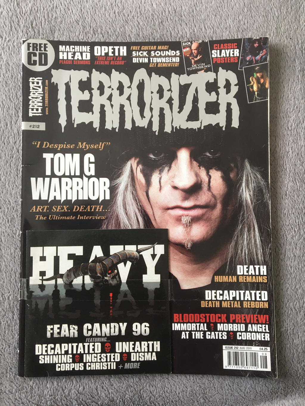 MOVING SALE: TERRORIZER magazine £1 per copy!   (201-final issue)