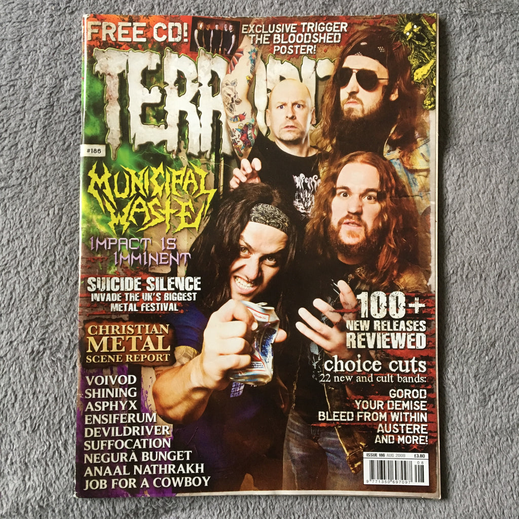 MOVING SALE: TERRORIZER magazine £1 per copy!  (issues 101-150)