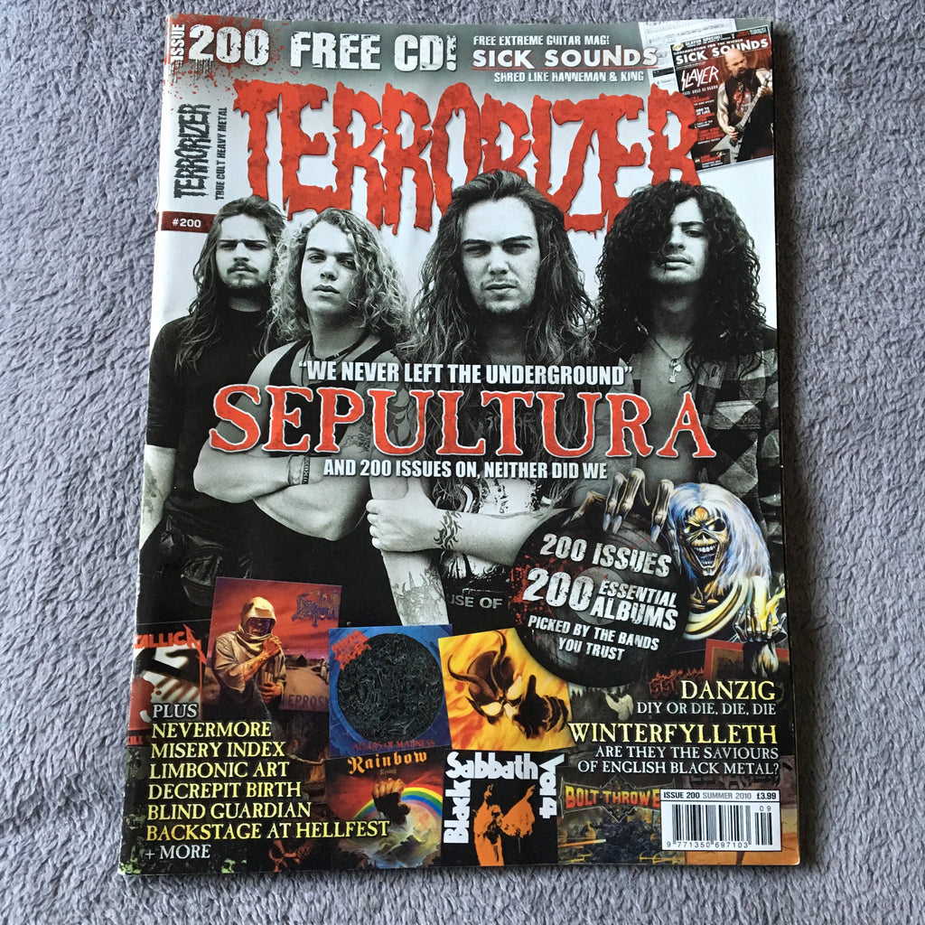 MOVING SALE: TERRORIZER magazine £1 per copy!   (201-final issue)