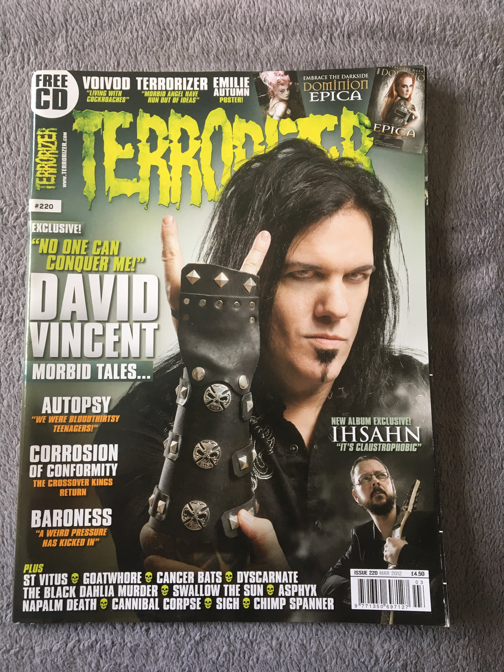 MOVING SALE: TERRORIZER magazine £1 per copy!   (201-final issue)