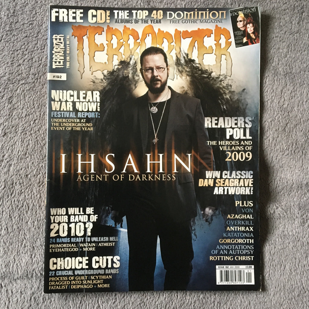 MOVING SALE: TERRORIZER magazine £1 per copy!   (issues 150-200)