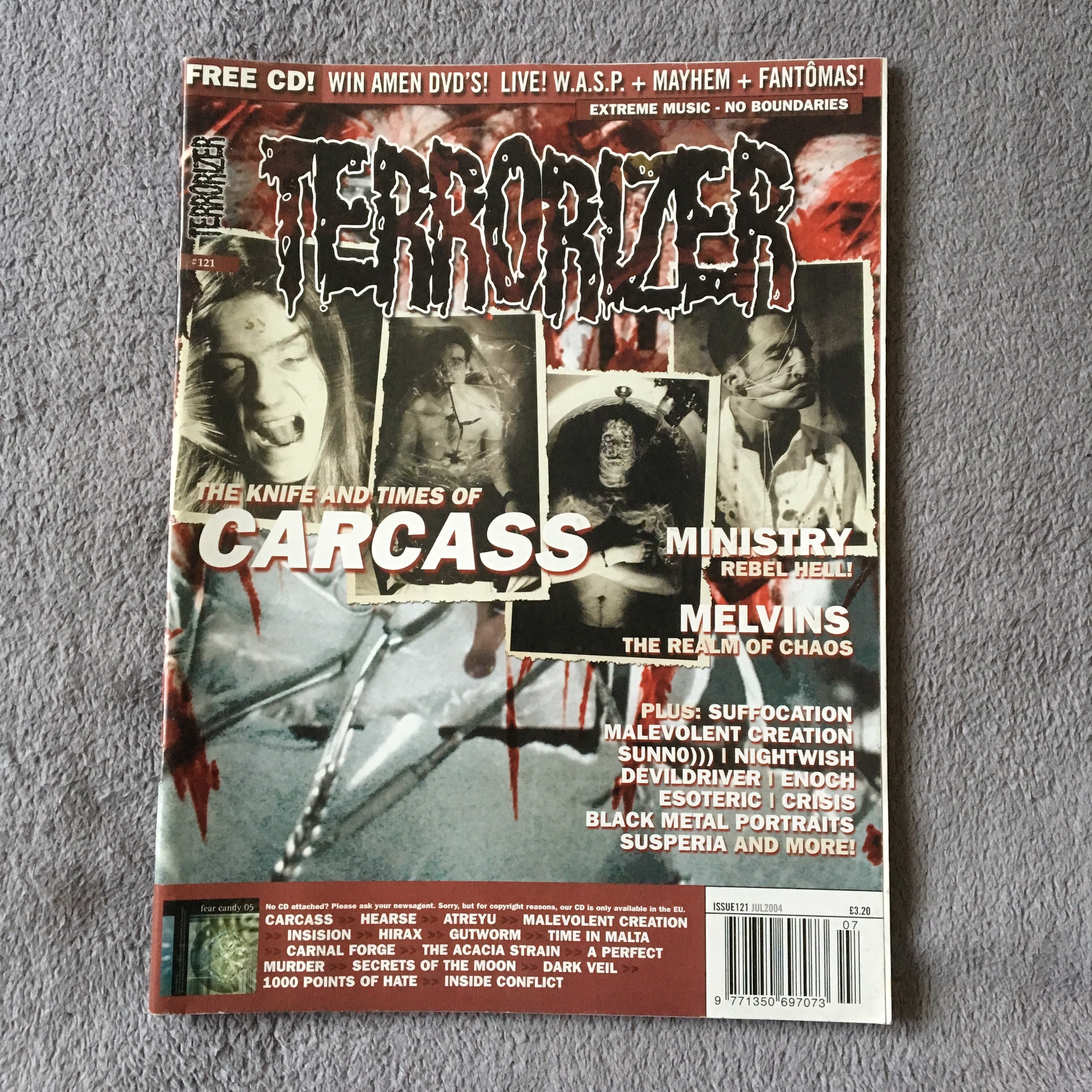 MOVING SALE: TERRORIZER magazine £1 per copy!  (issues 101-150)