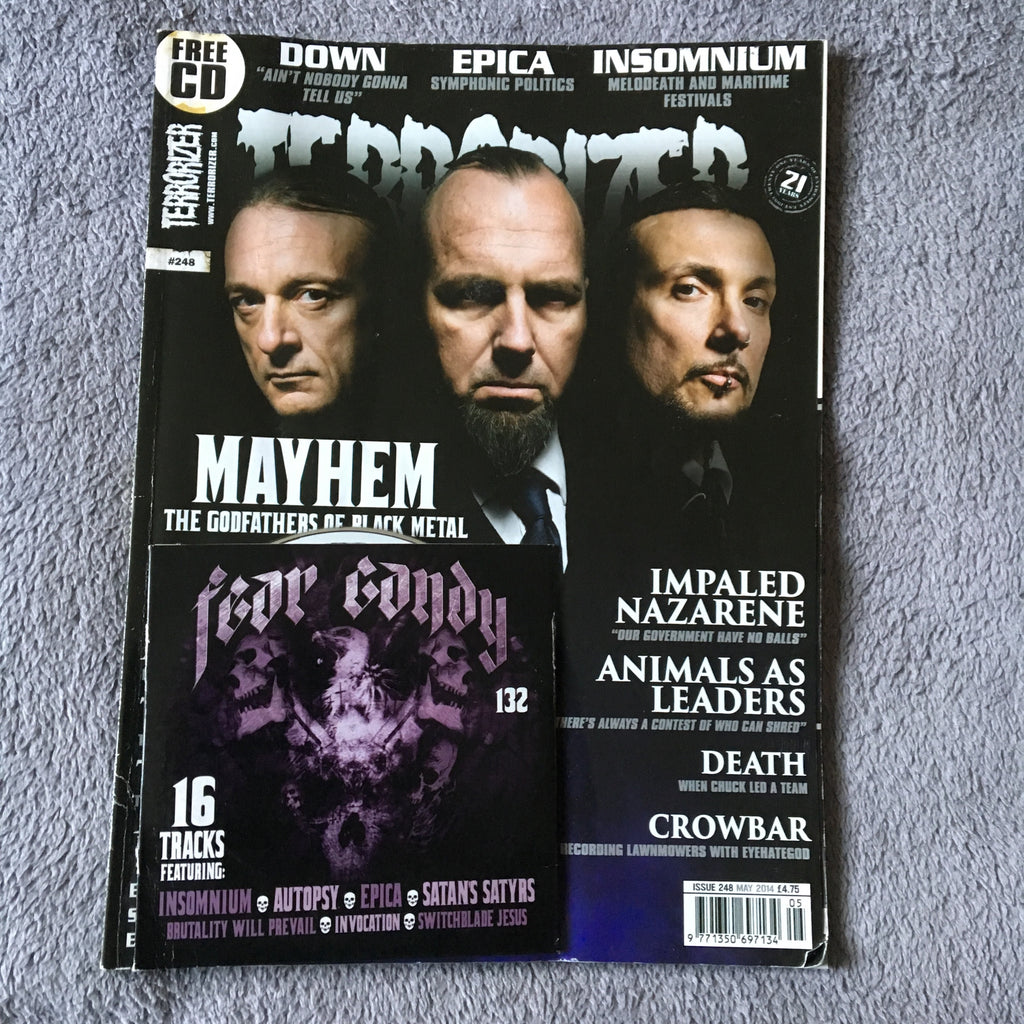 MOVING SALE: TERRORIZER magazine £1 per copy!   (201-final issue)
