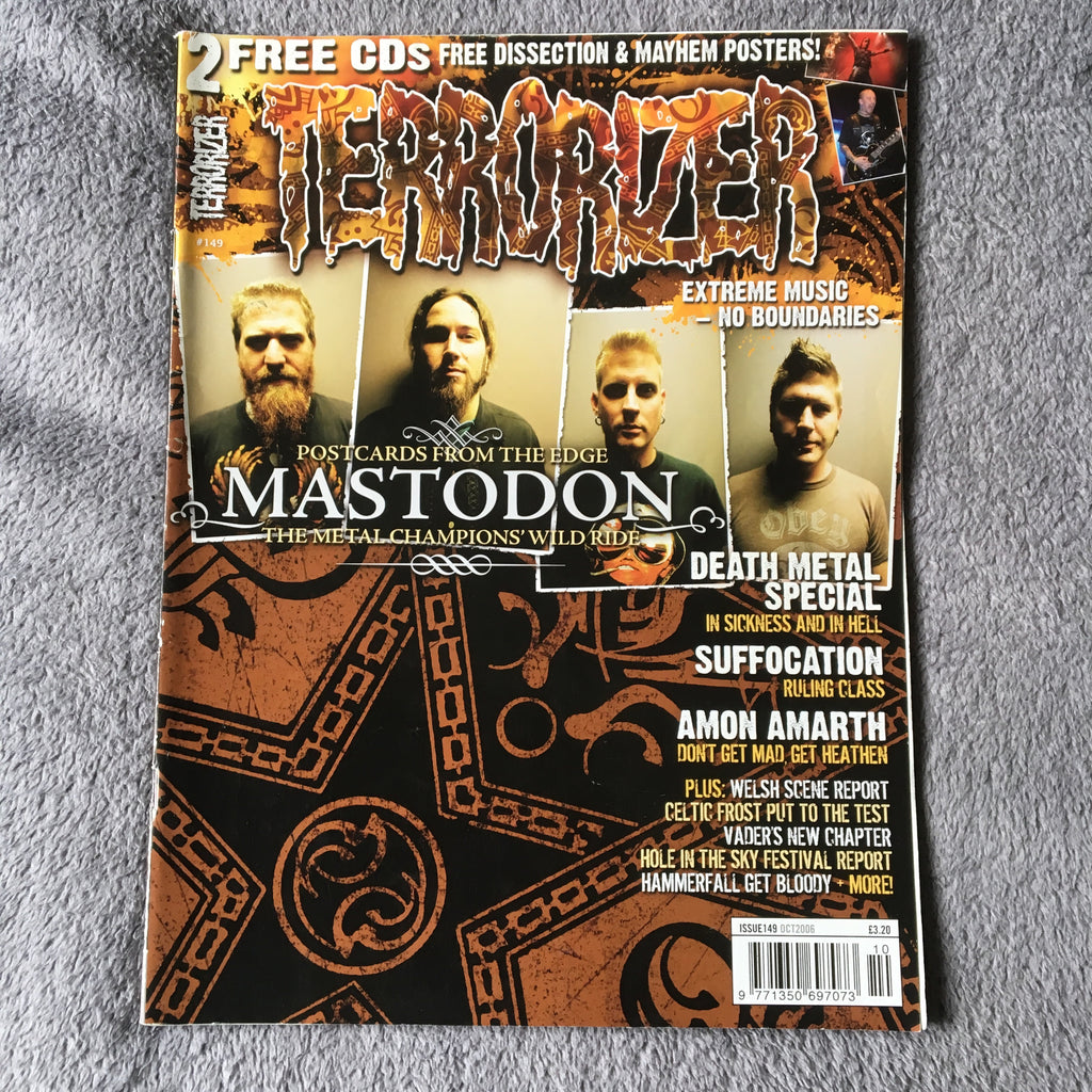 MOVING SALE: TERRORIZER magazine £1 per copy!   (issues 150-200)