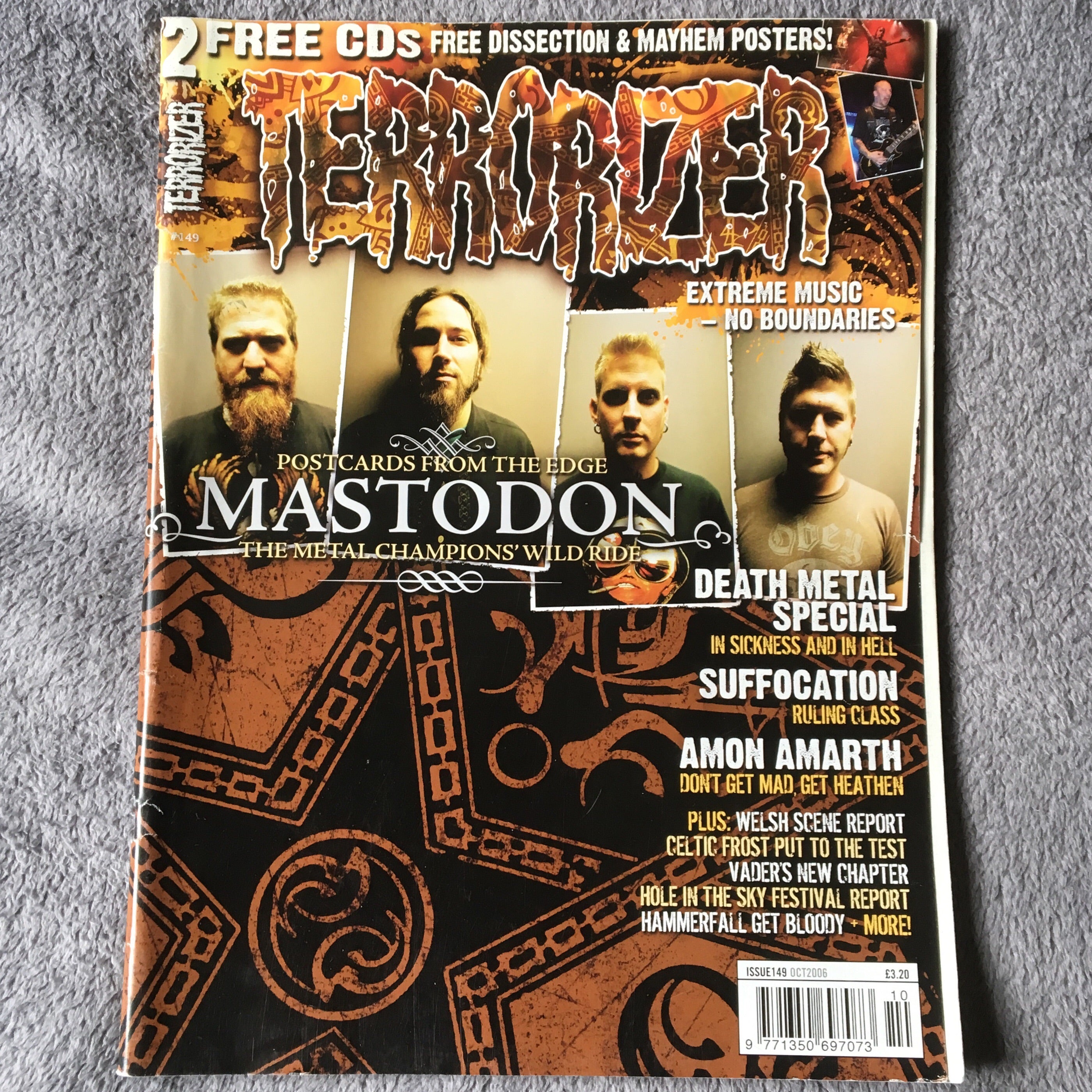 MOVING SALE: TERRORIZER magazine £1 per copy!   (issues 150-200)
