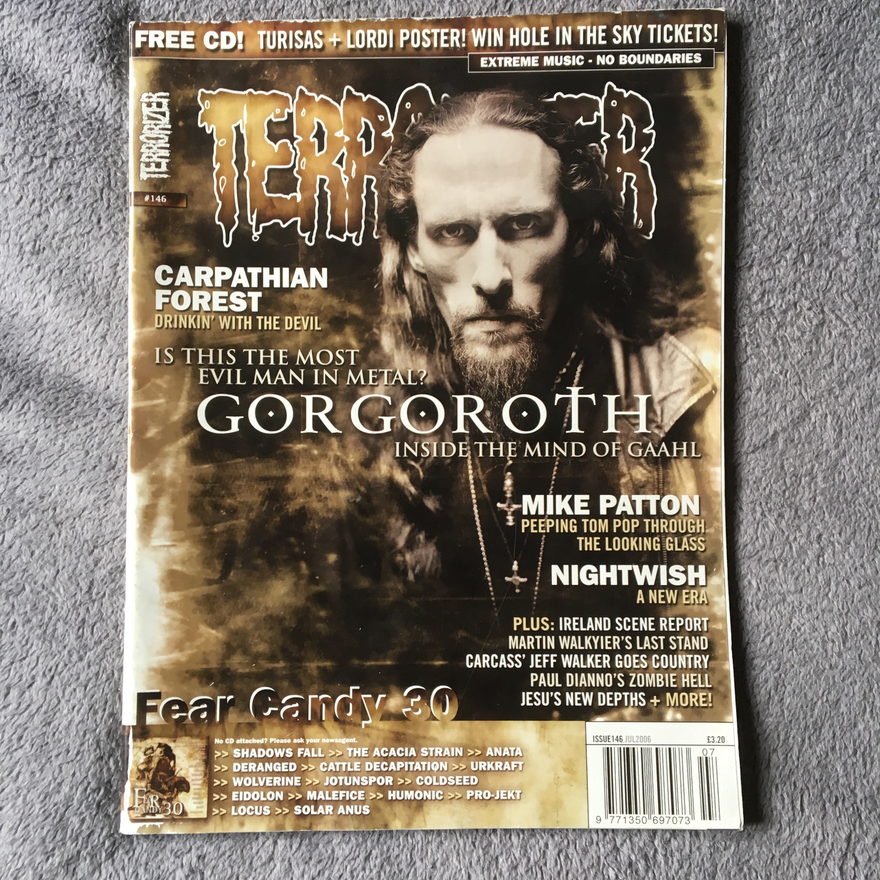 MOVING SALE: TERRORIZER magazine £1 per copy!   (issues 150-200)