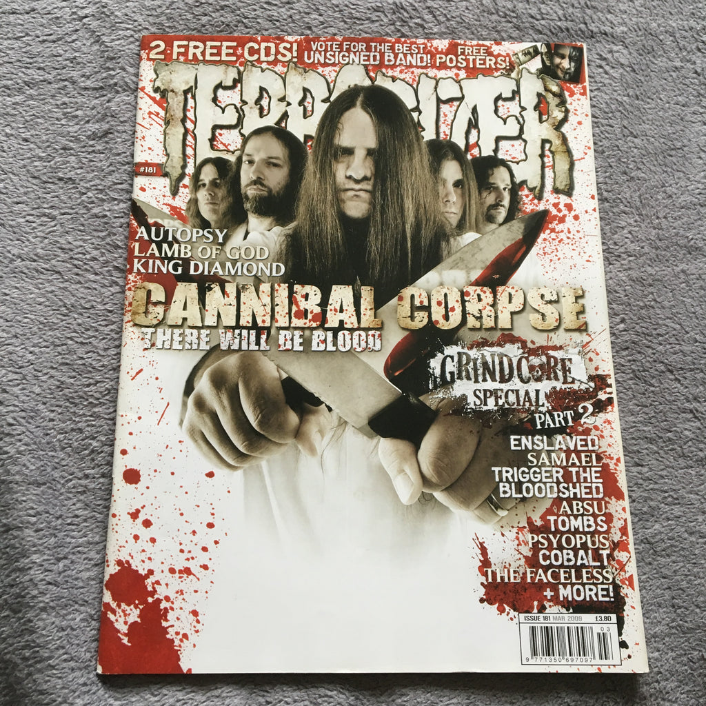 MOVING SALE: TERRORIZER magazine £1 per copy!  (issues 101-150)