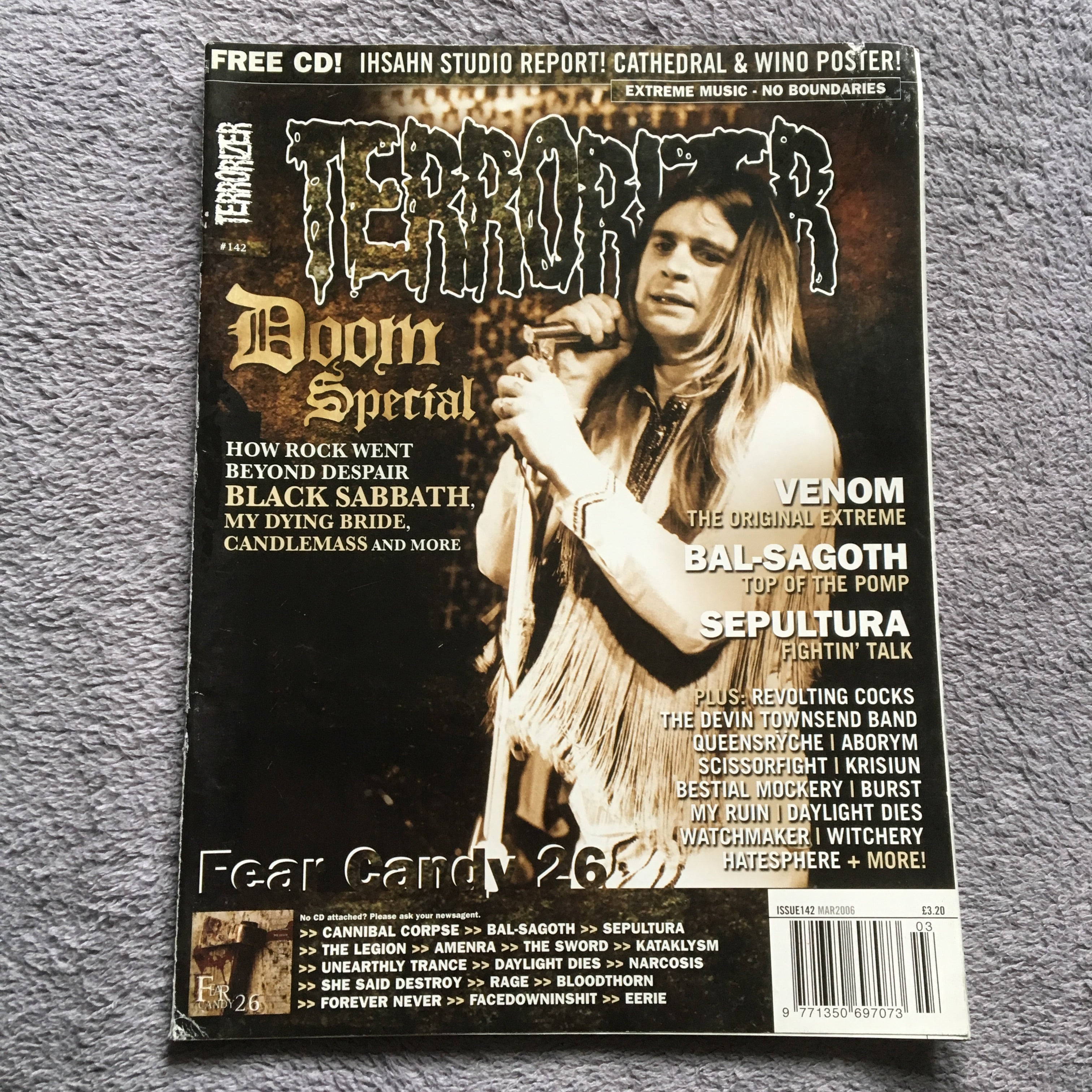 MOVING SALE: TERRORIZER magazine £1 per copy!   (issues 150-200)