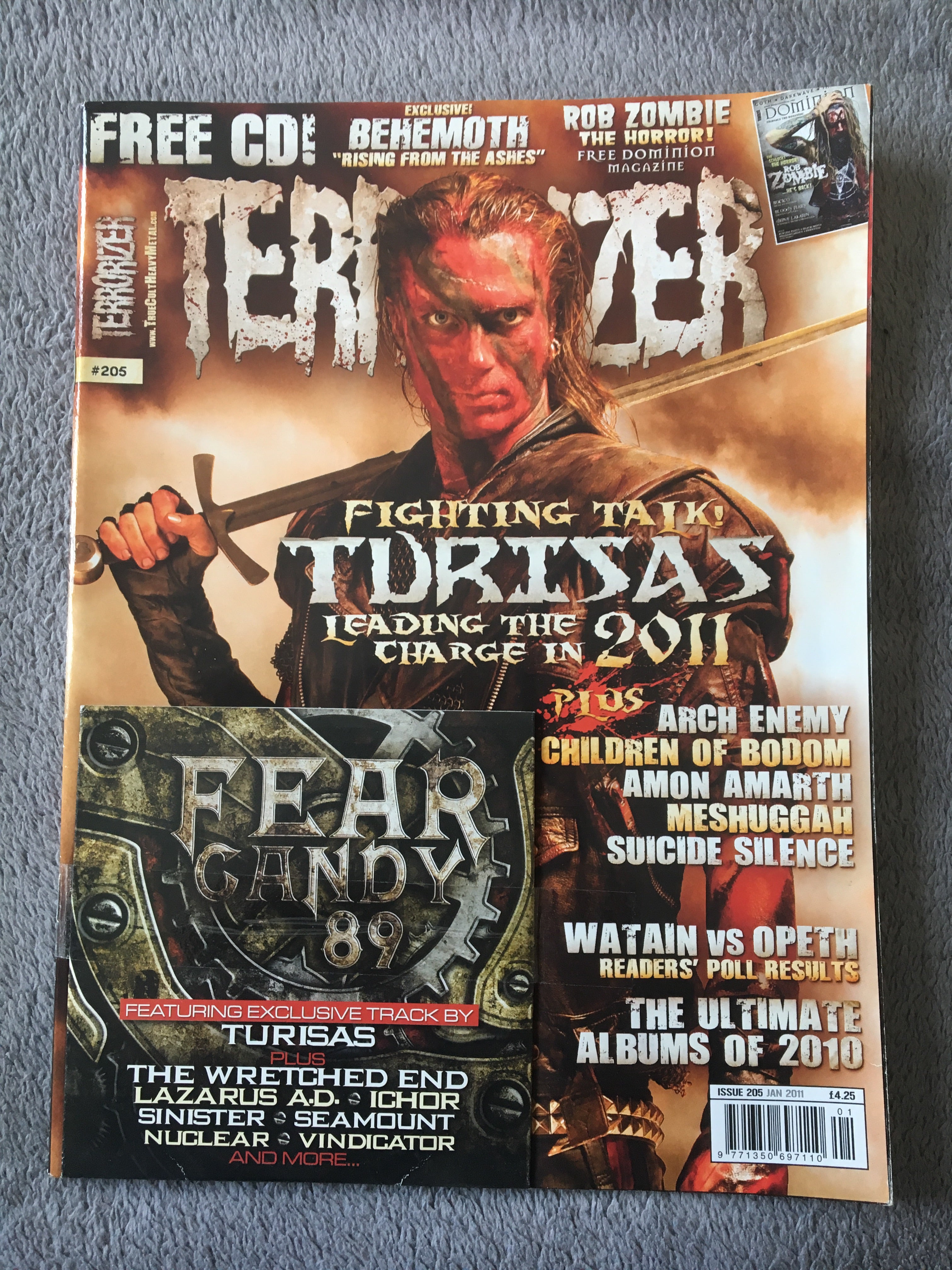 MOVING SALE: TERRORIZER magazine £1 per copy!   (201-final issue)