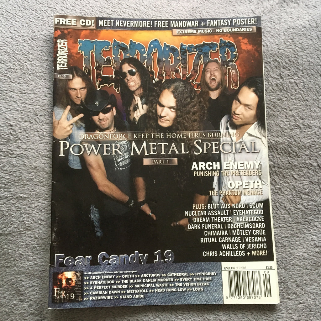 MOVING SALE: TERRORIZER magazine £1 per copy!   (issues 150-200)