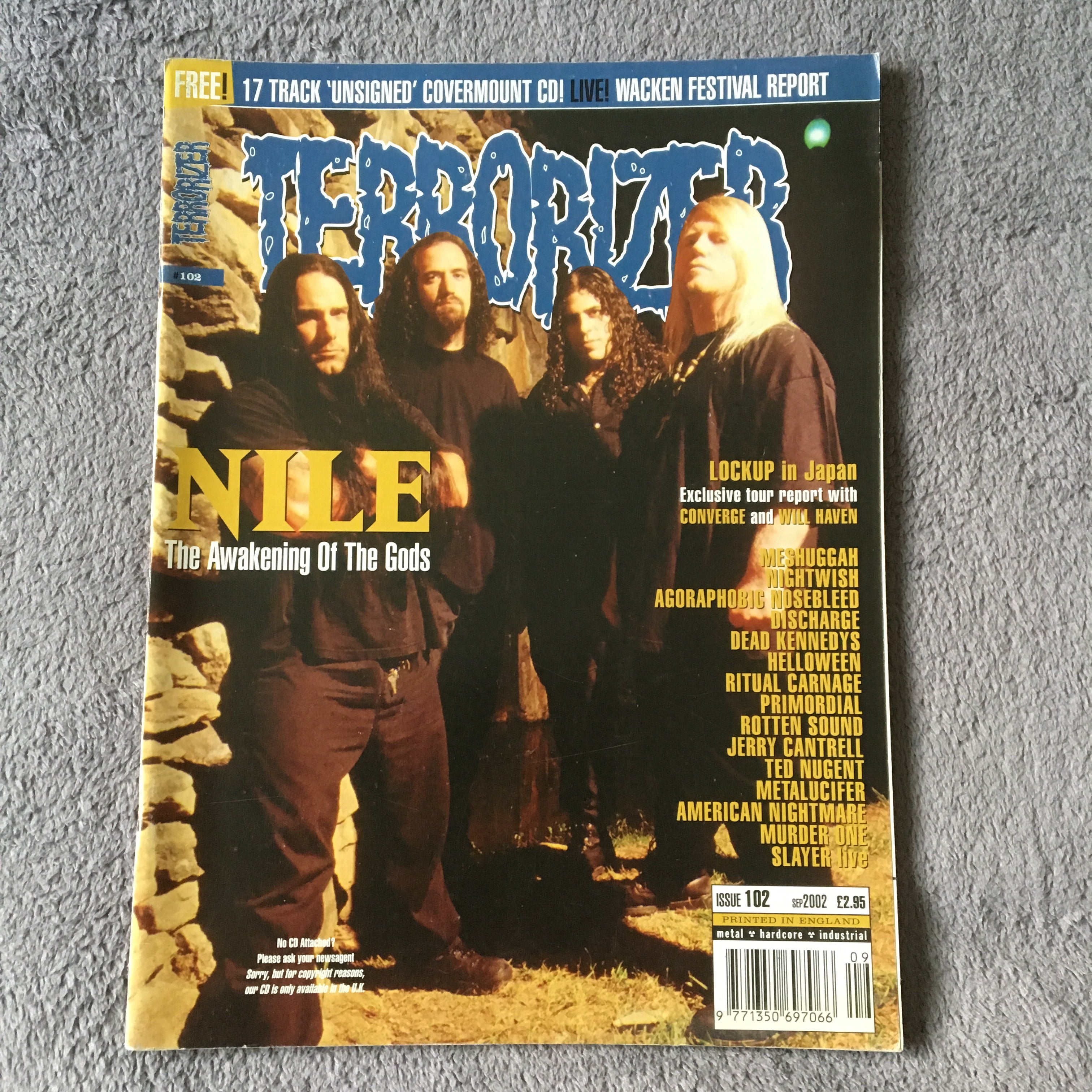 MOVING SALE: TERRORIZER magazine £1 per copy!  (issues 101-150)