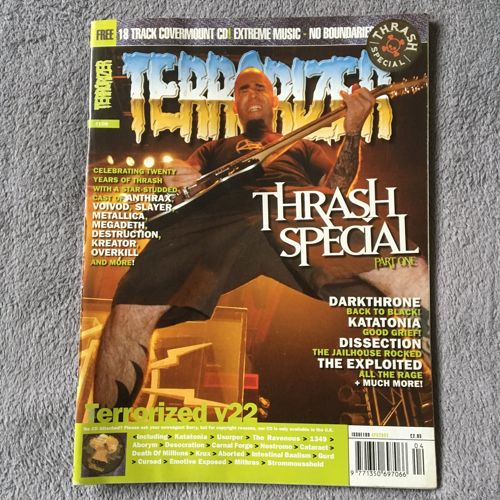 MOVING SALE: TERRORIZER magazine £1 per copy!   (issues 150-200)
