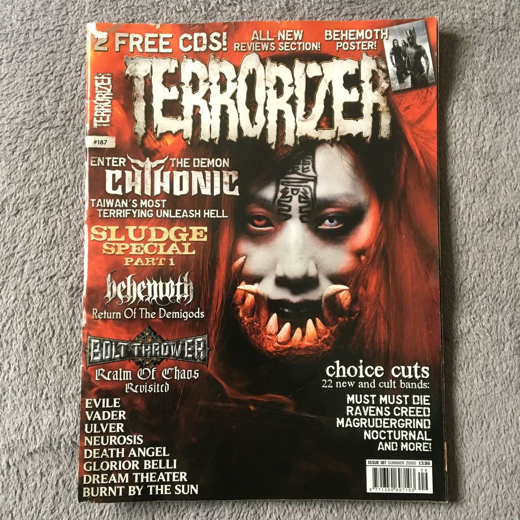 MOVING SALE: TERRORIZER magazine £1 per copy!   (issues 150-200)