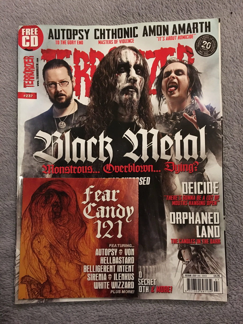 MOVING SALE: TERRORIZER magazine £1 per copy!   (201-final issue)