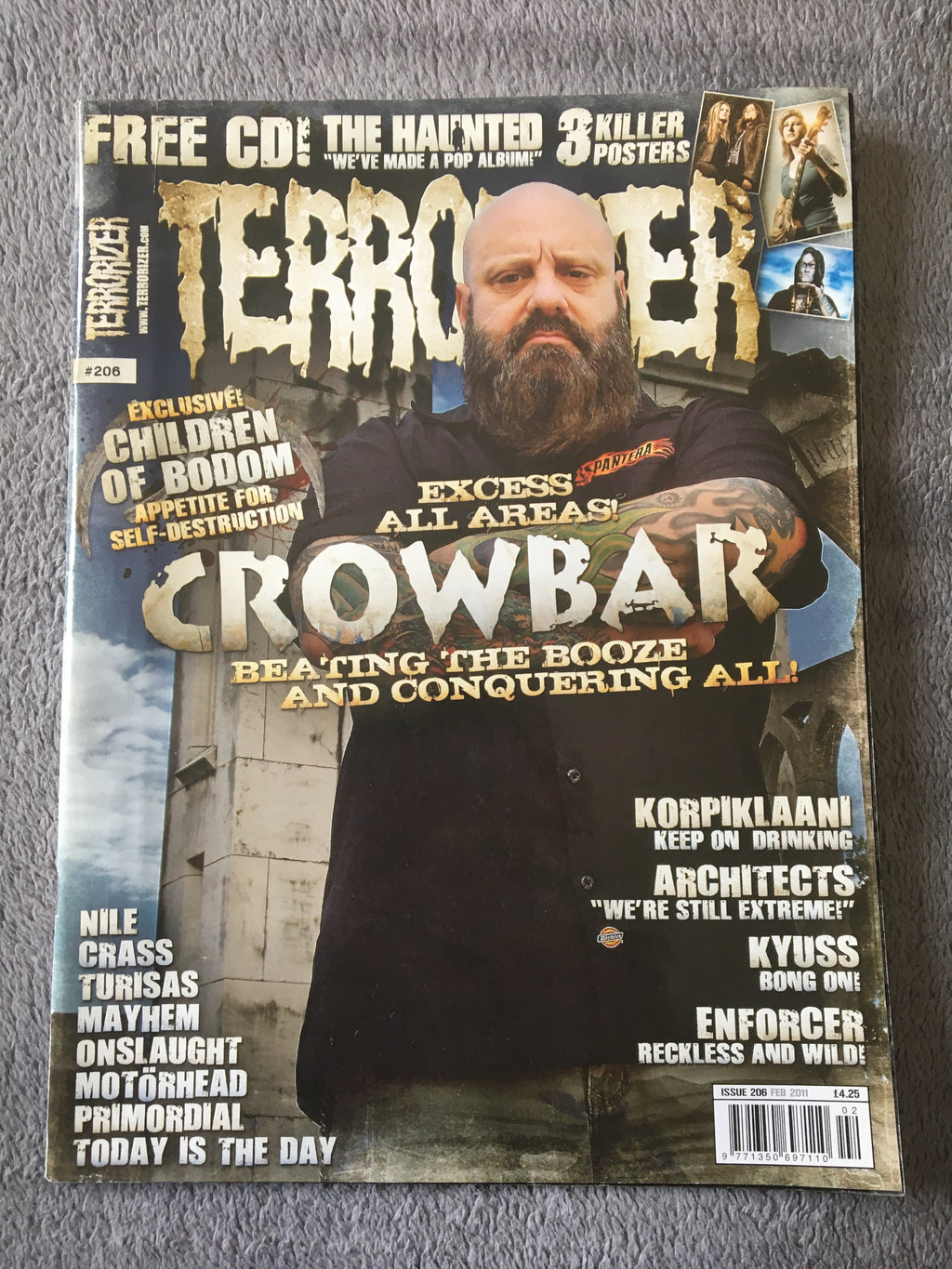 MOVING SALE: TERRORIZER magazine £1 per copy!   (201-final issue)