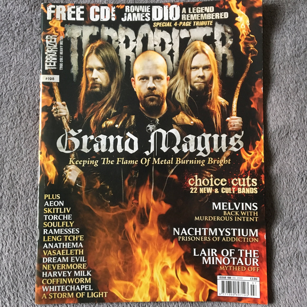 MOVING SALE: TERRORIZER magazine £1 per copy!   (issues 150-200)