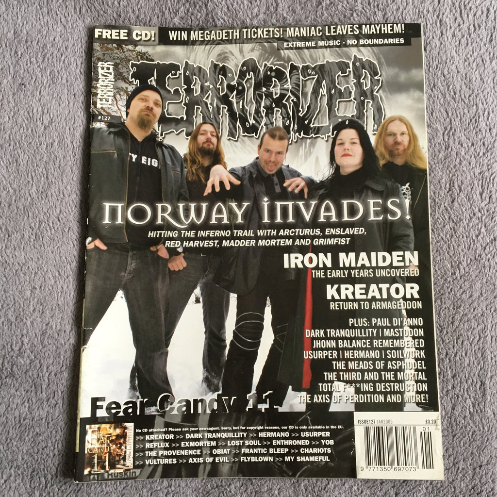MOVING SALE: TERRORIZER magazine £1 per copy!   (issues 150-200)