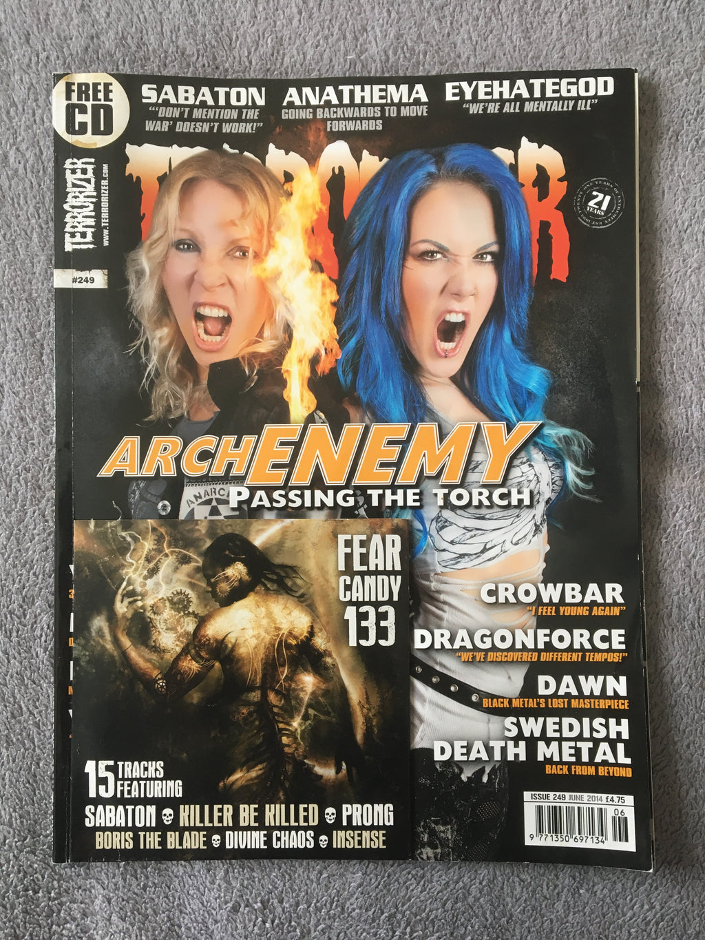 MOVING SALE: TERRORIZER magazine £1 per copy!   (201-final issue)