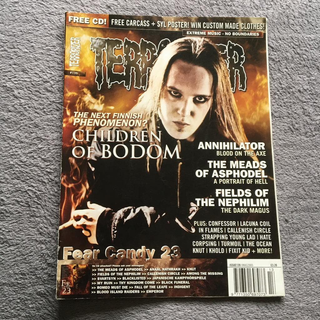 MOVING SALE: TERRORIZER magazine £1 per copy!   (issues 150-200)