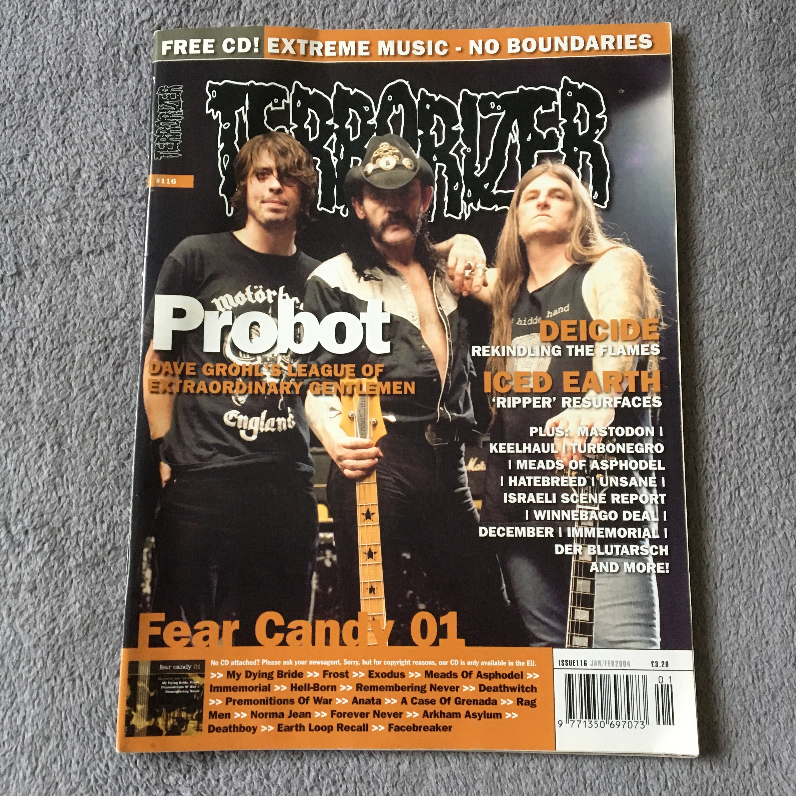 MOVING SALE: TERRORIZER magazine £1 per copy!  (issues 101-150)