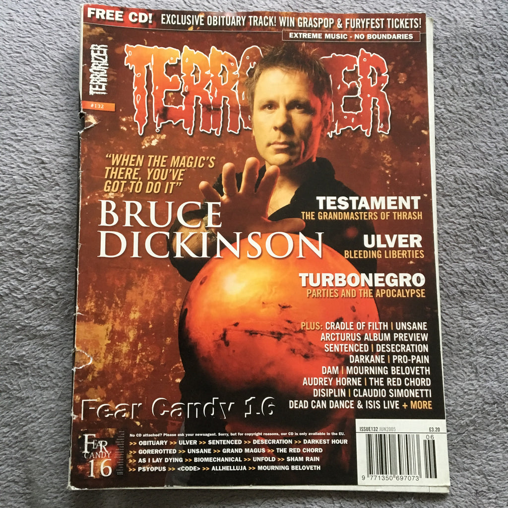 MOVING SALE: TERRORIZER magazine £1 per copy!   (issues 150-200)