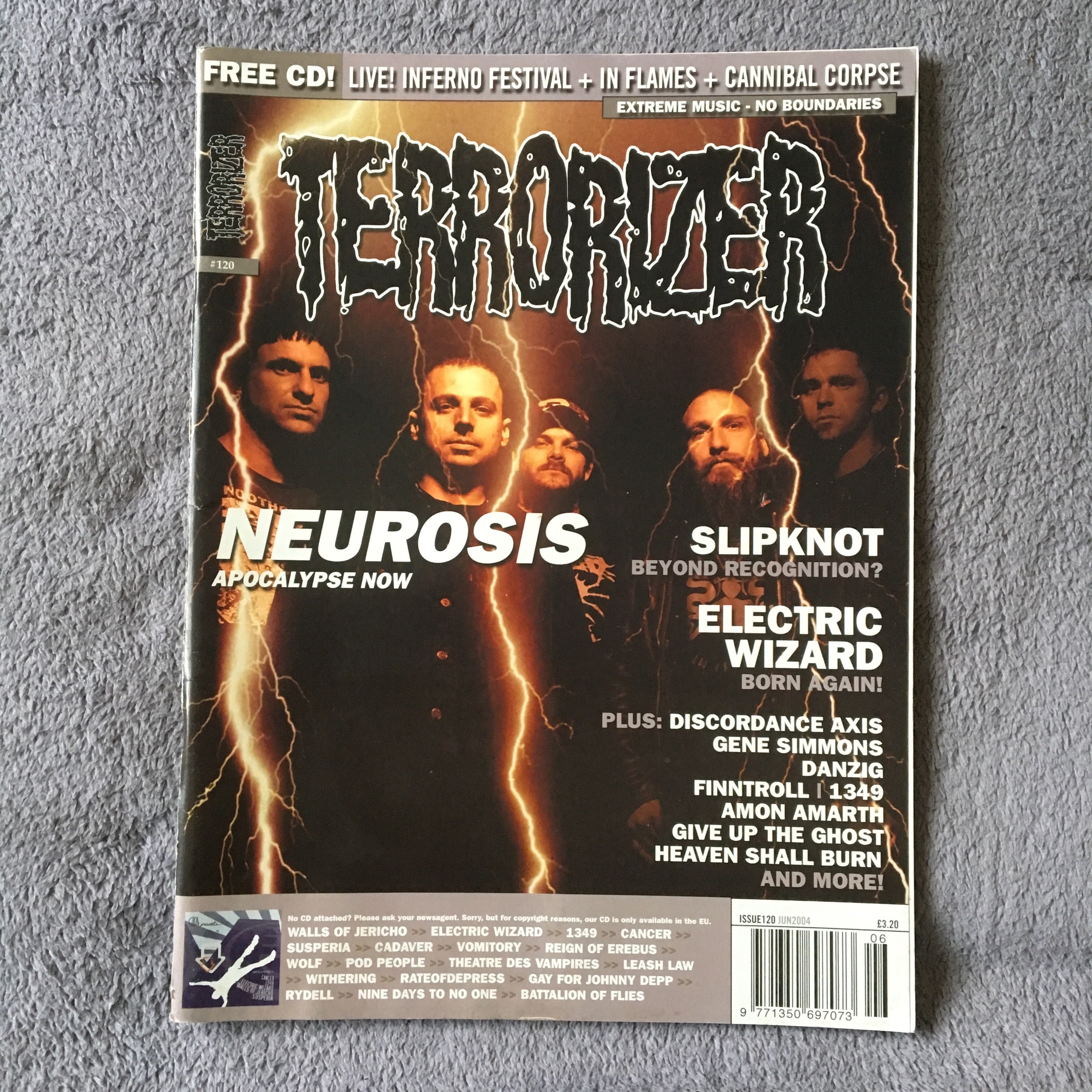 MOVING SALE: TERRORIZER magazine £1 per copy!   (issues 150-200)