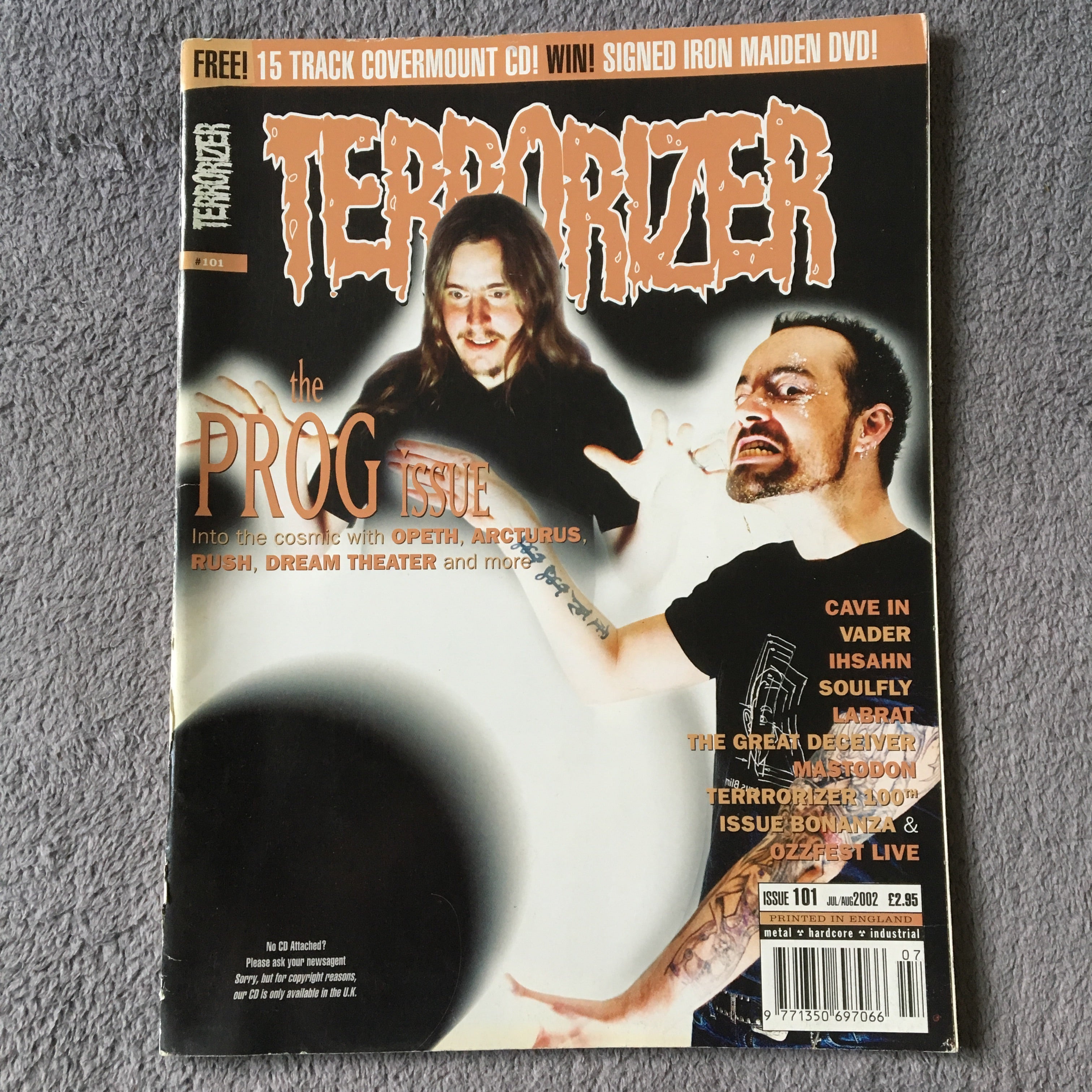 MOVING SALE: TERRORIZER magazine £1 per copy!   (issues 150-200)