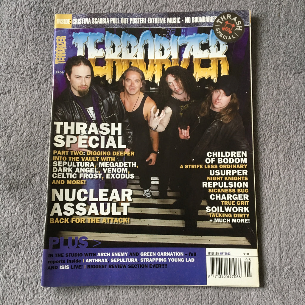 MOVING SALE: TERRORIZER magazine £1 per copy!   (issues 150-200)